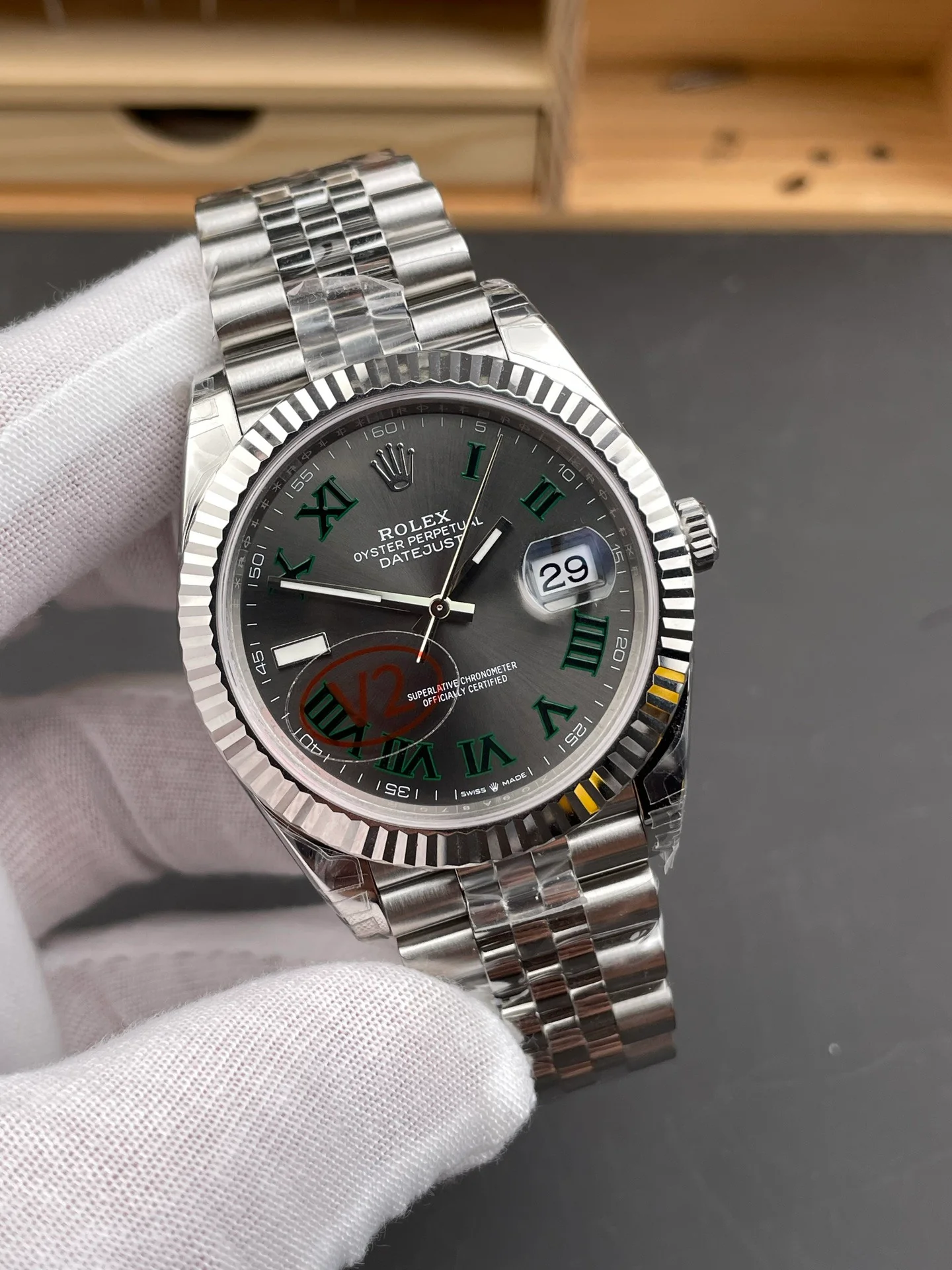 Rolex  Wimbledon Datejust