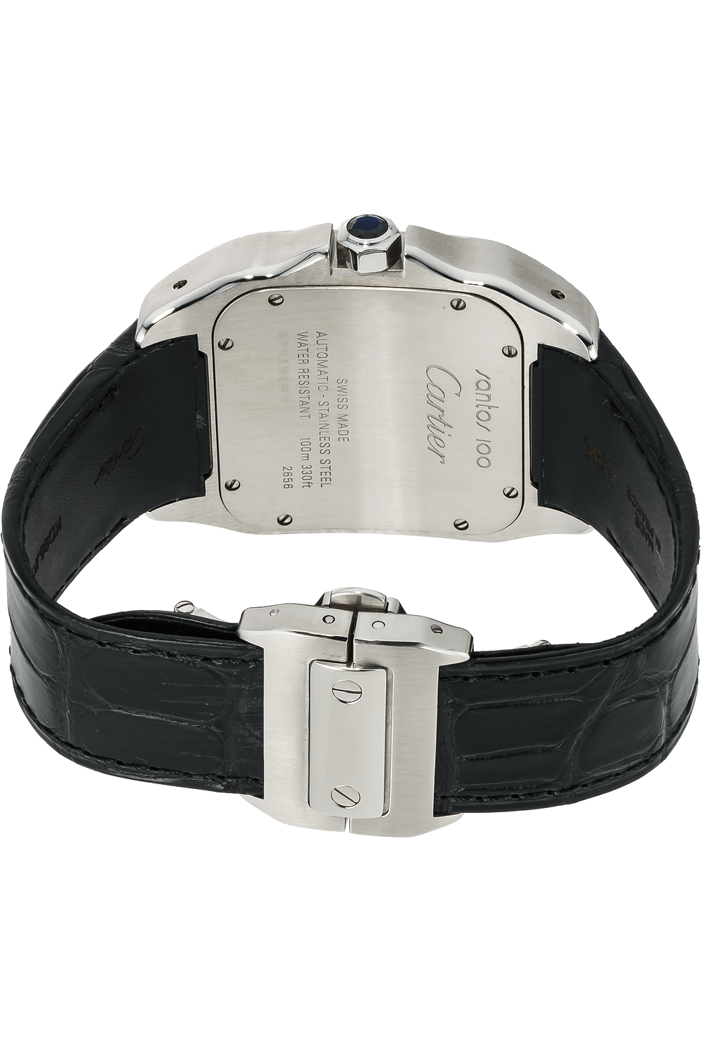 [2026 Mirror Grade]SANTOS 100 Silver Gray 38mm