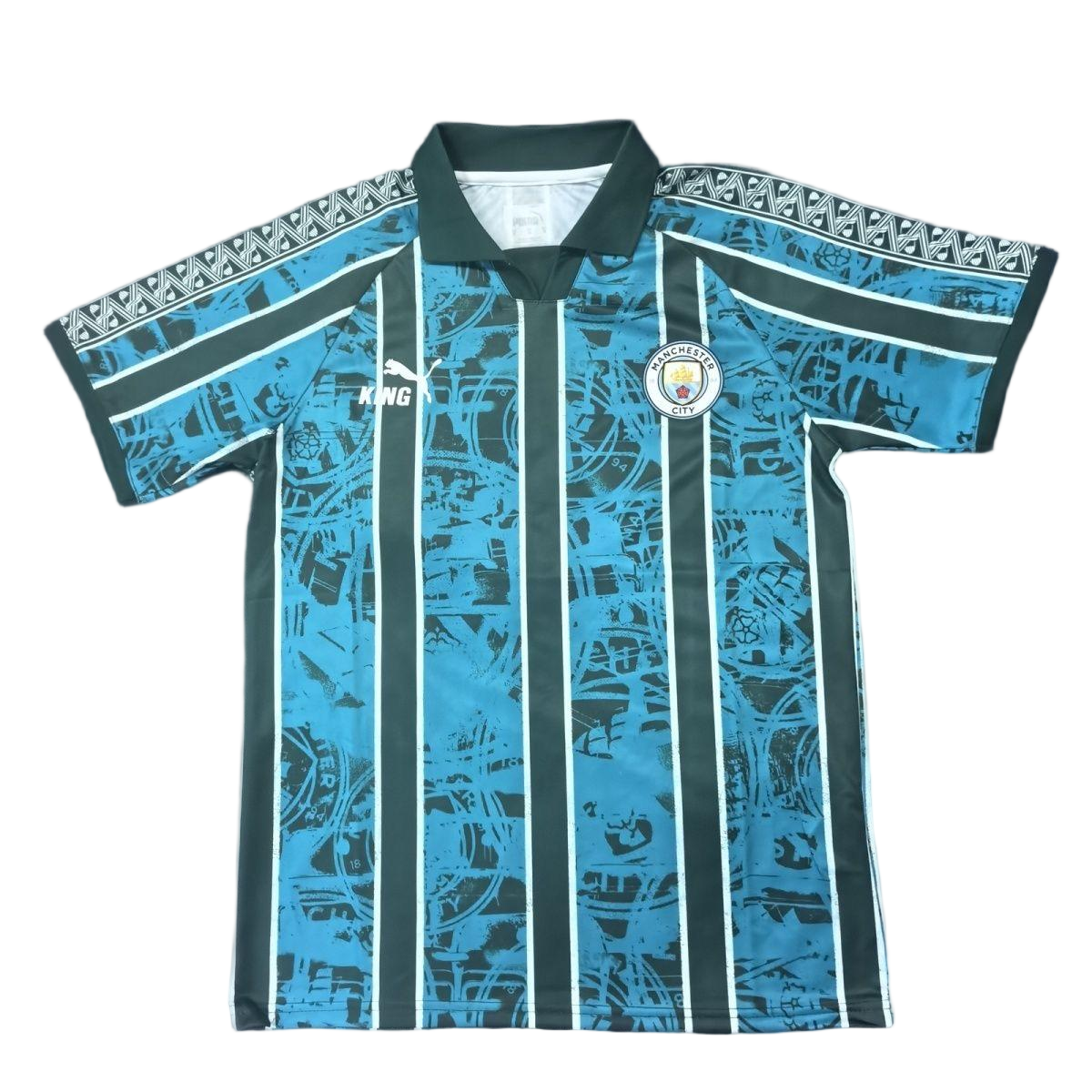 Manchester City Football Jersey King Retro Custom Shirt 2025/26