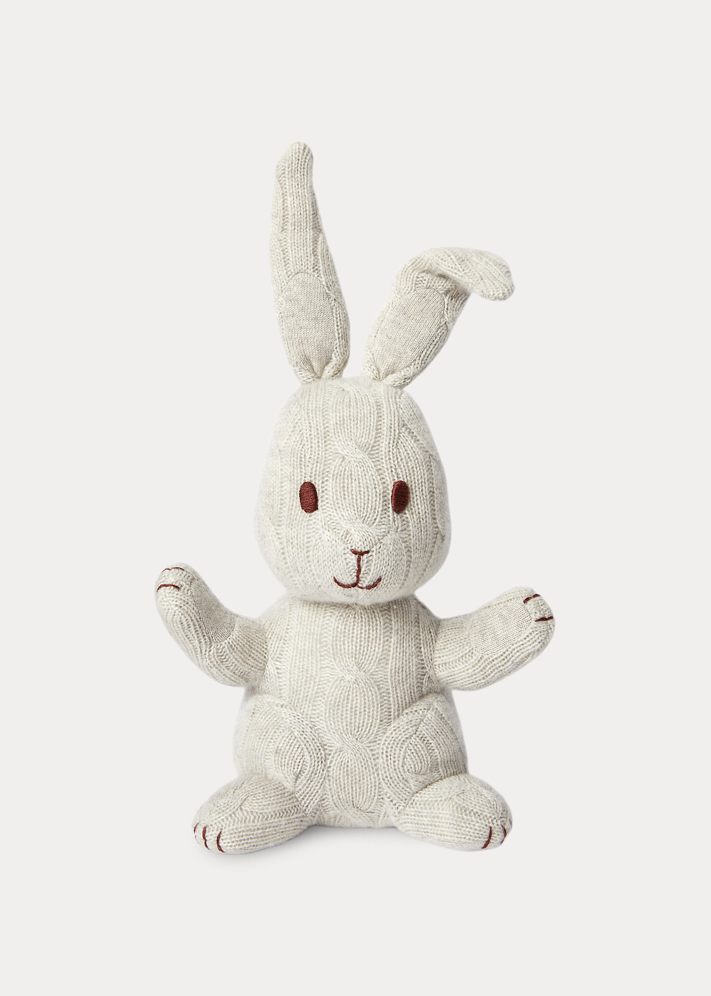 Cable-Knit Cashmere Bunny