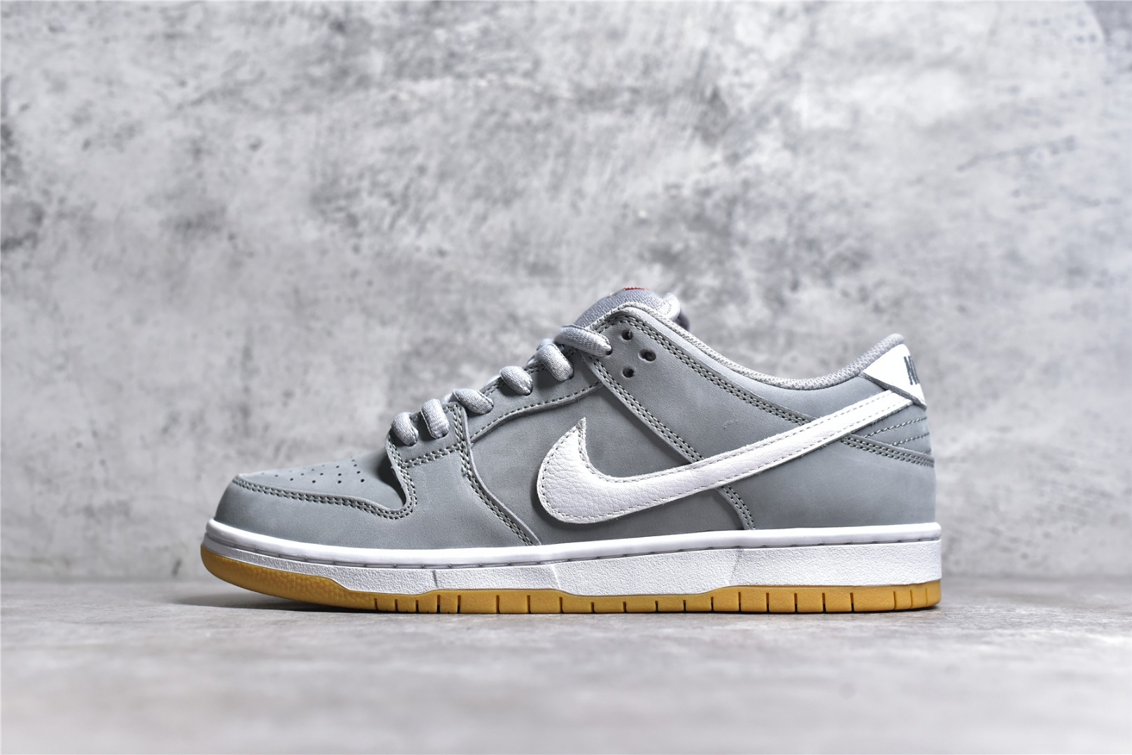 NIKE SB DUNK LOW PRO ISO ORANGE LABEL WOLF GREY DV5464 001