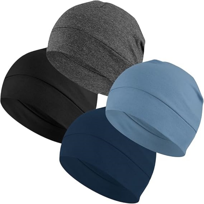 Headshion Cotton Skull Caps for Men Women