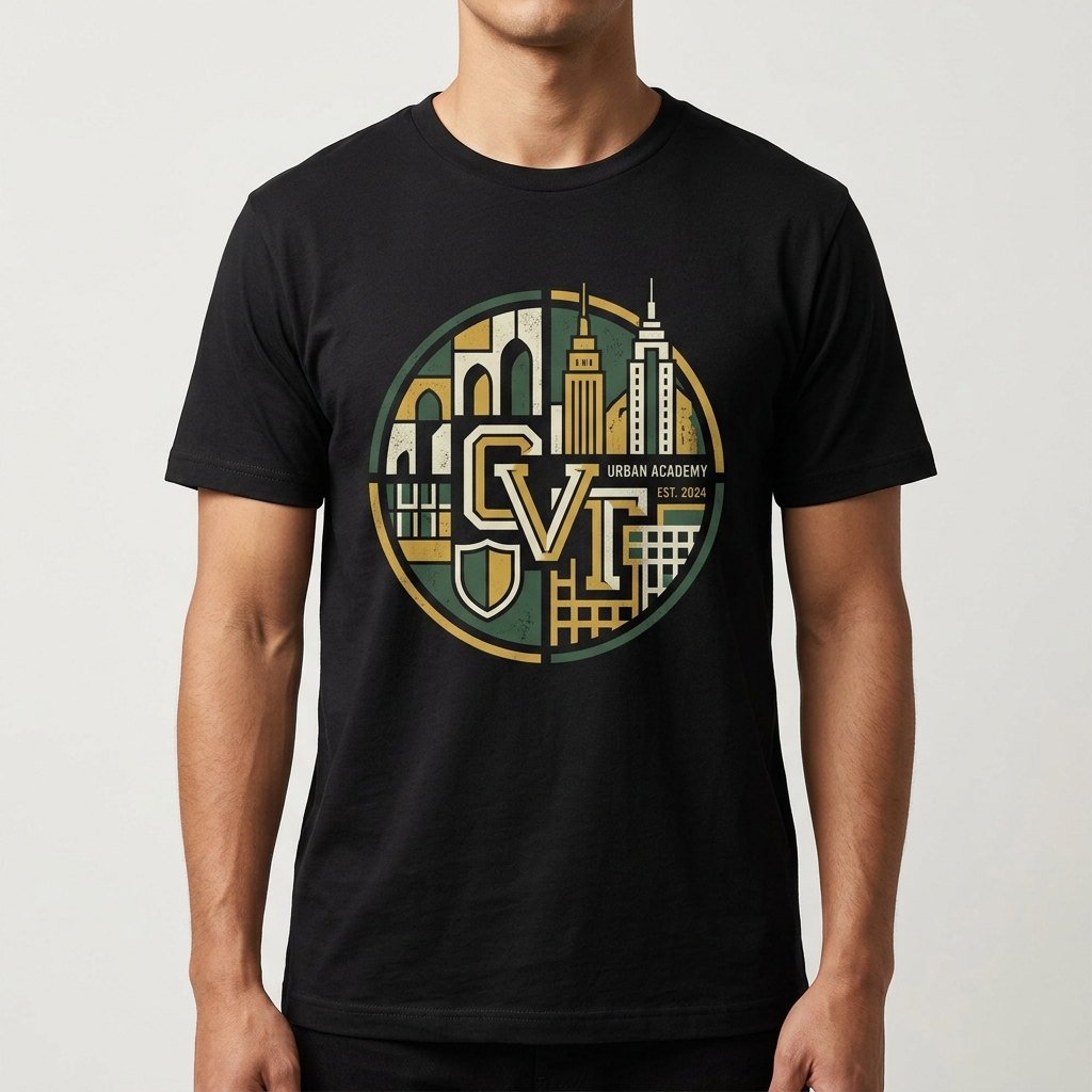 City Varsity Tee, Vintage Athletic Graphic T-Shirt, Unisex Streetwear Shirt CityTee2