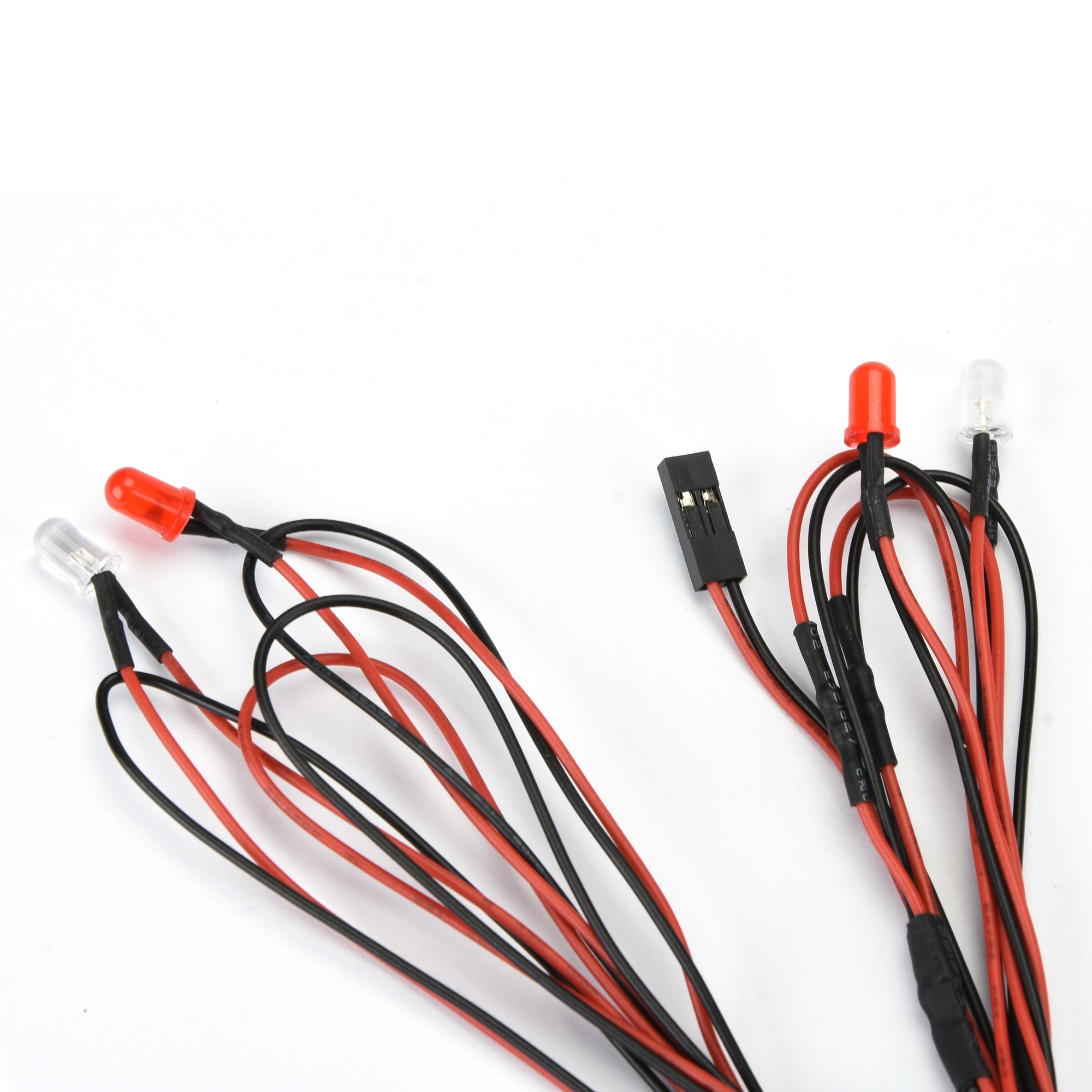 1/10 Universal LED Headlight & Tail Light Kit for Crawler Bodies