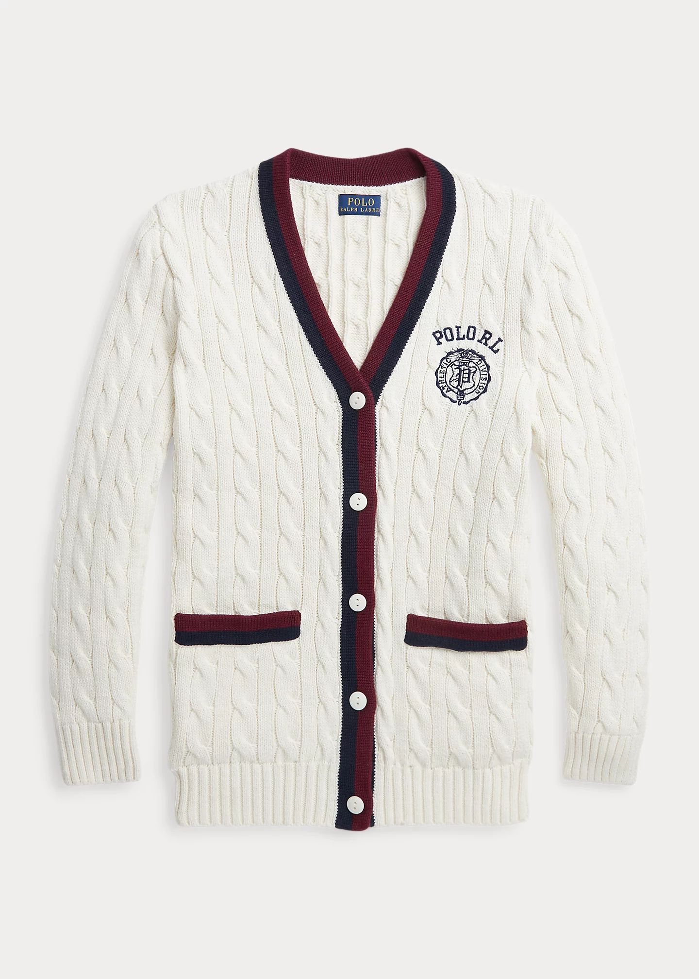 Crest Cotton Cricket Cardigan