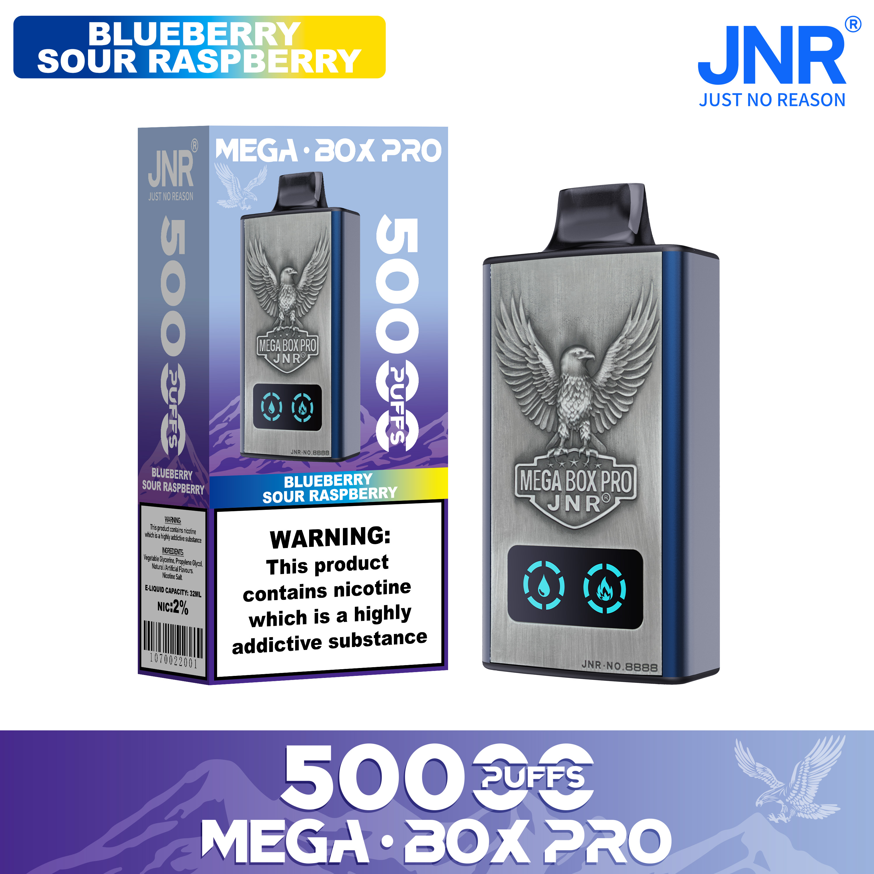 Mega Box Pro 50000 Puffs Disposable Vape - Vente en Gros / Groothandel