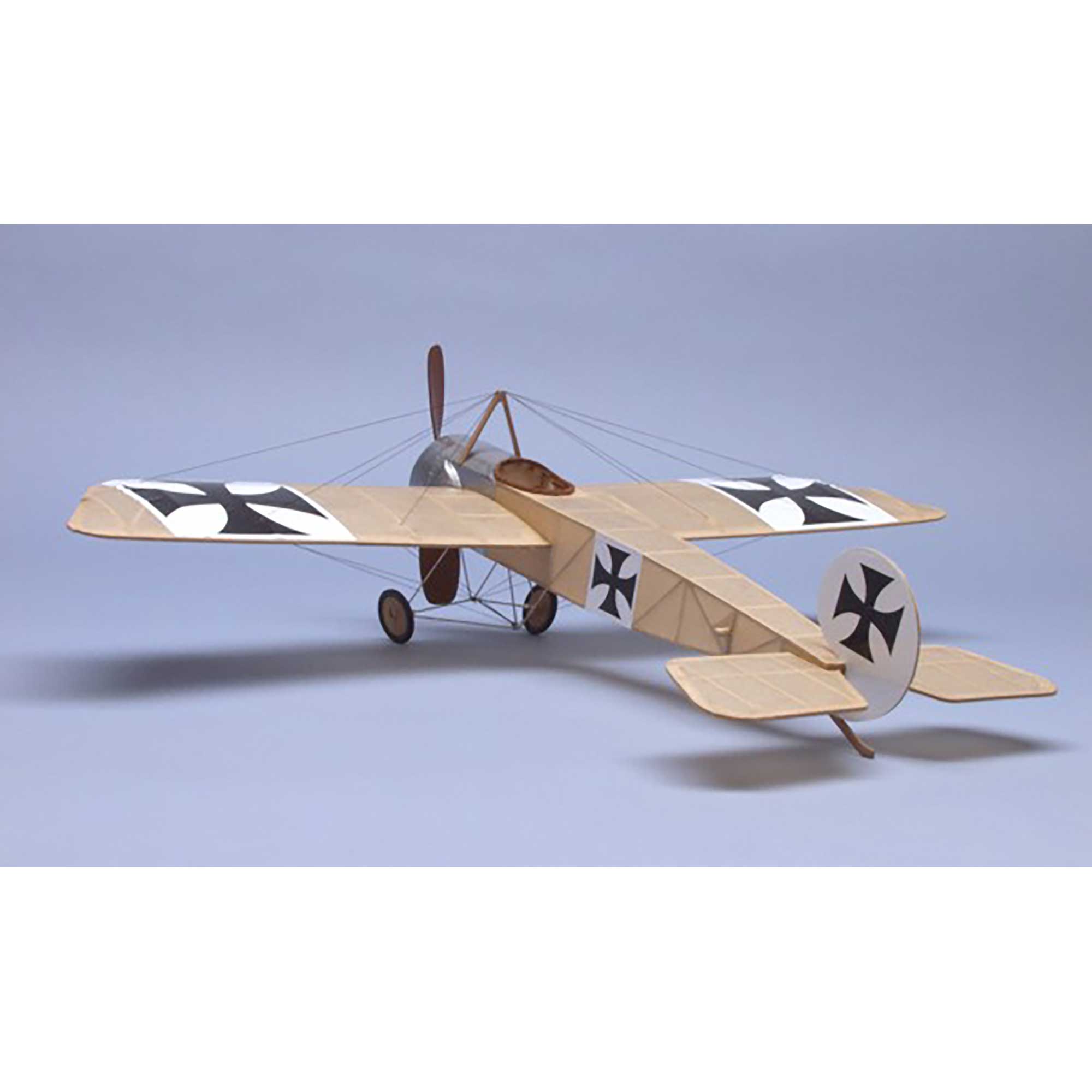 Fokker E.II Walnut Scale S Rubber Powered Kit, 17.5