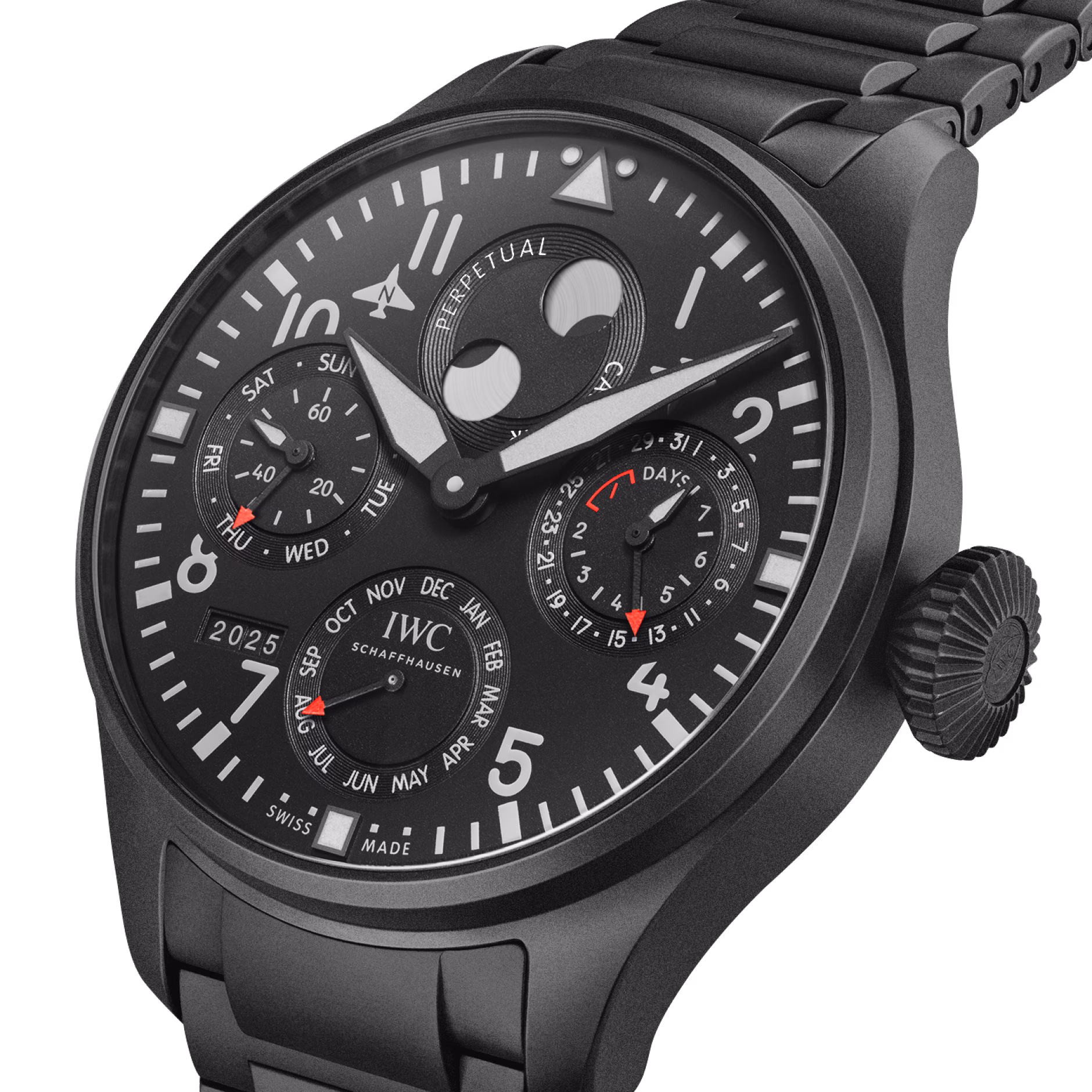 [2026 Mirror Grade]IWC Big Pilot's Watch Top Gun Ceratanium 46mm IW503604