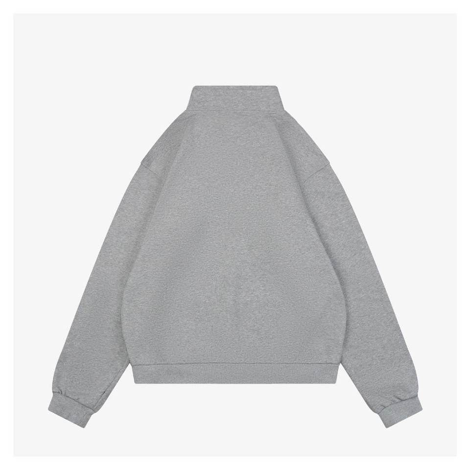 We11done Pillow Logo Zip Jacket (Grey/White/Black)