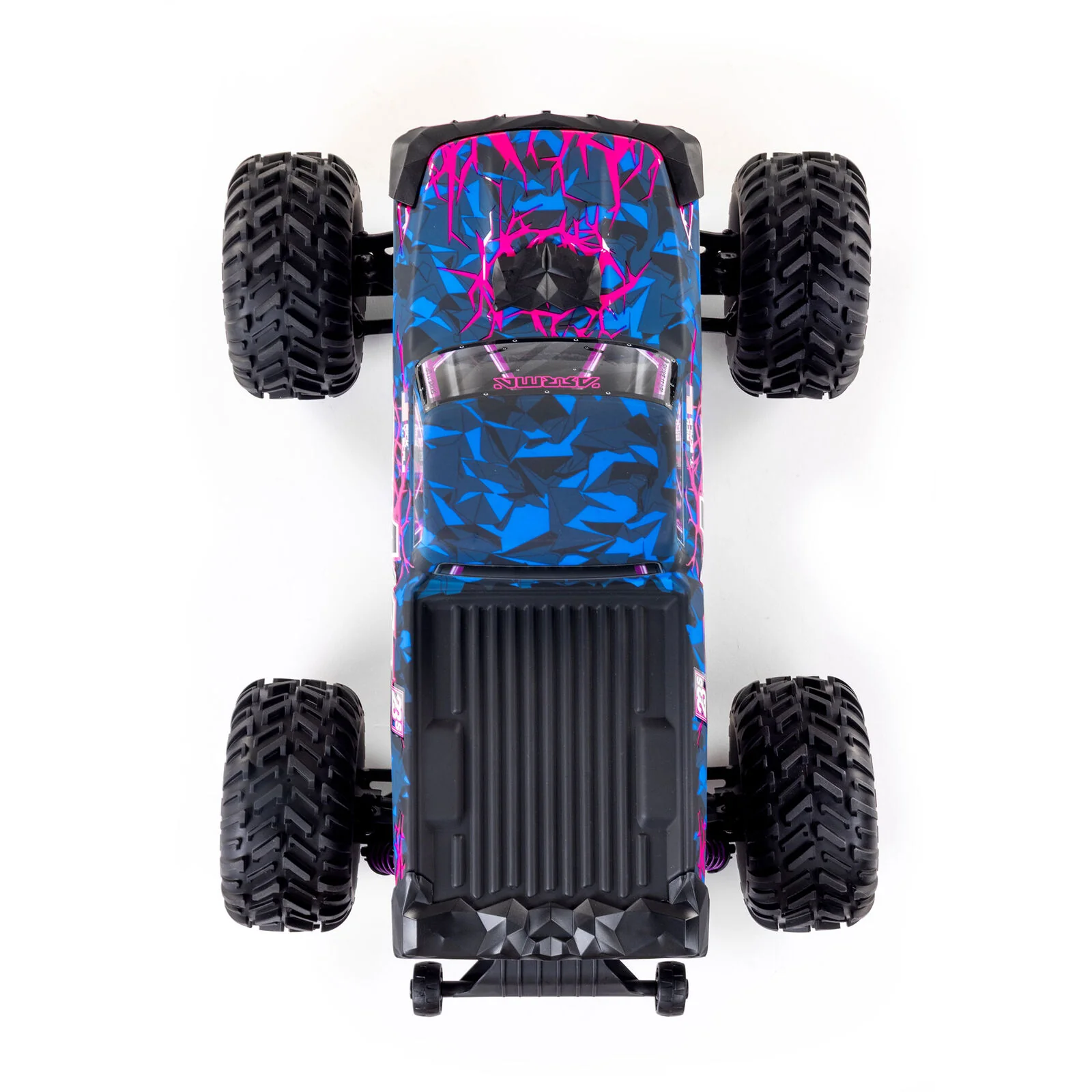 ARRMA 1/10 QUAKE 223S DSC 2WD RTR Brushless Monster Truck, Purple