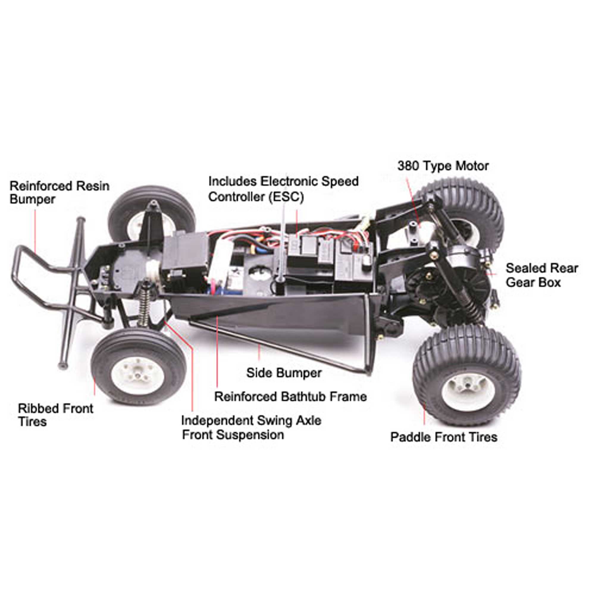 1/10 Grasshopper 2WD Buggy Kit