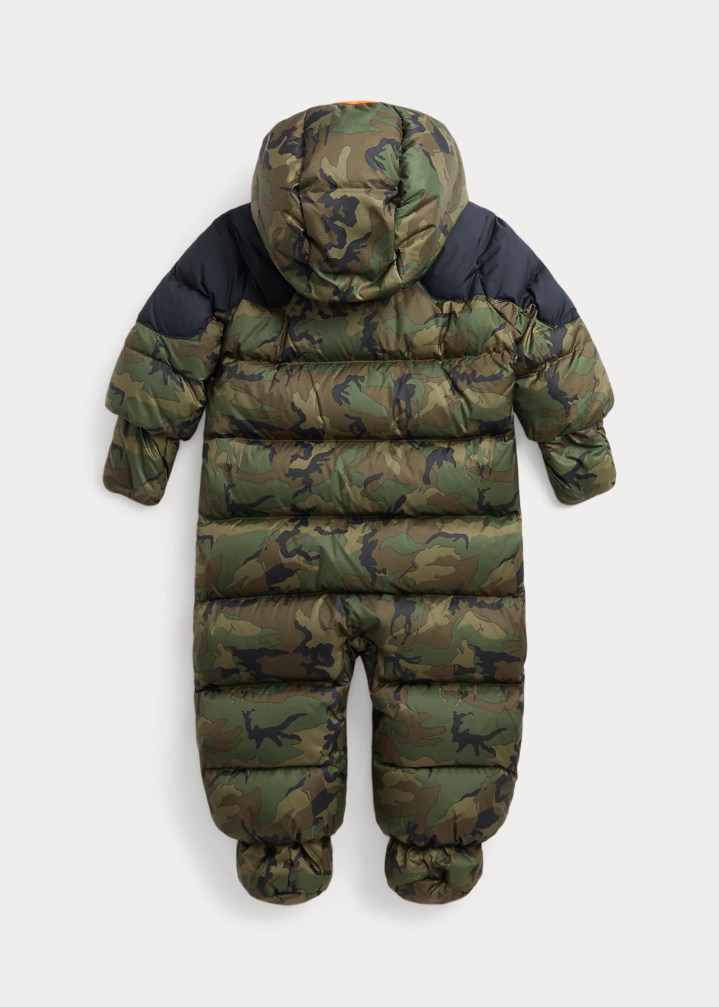 Water-Repellent Down Hooded Bunting