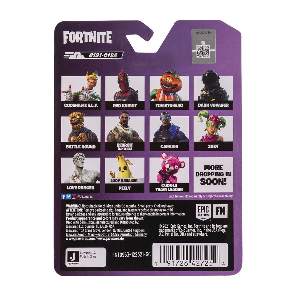 FORTNITEFigurka Fortnite Zero, 6,5 cm, ruchoma