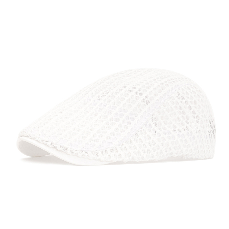 Men's Minimalist Mesh Newsboy Cap