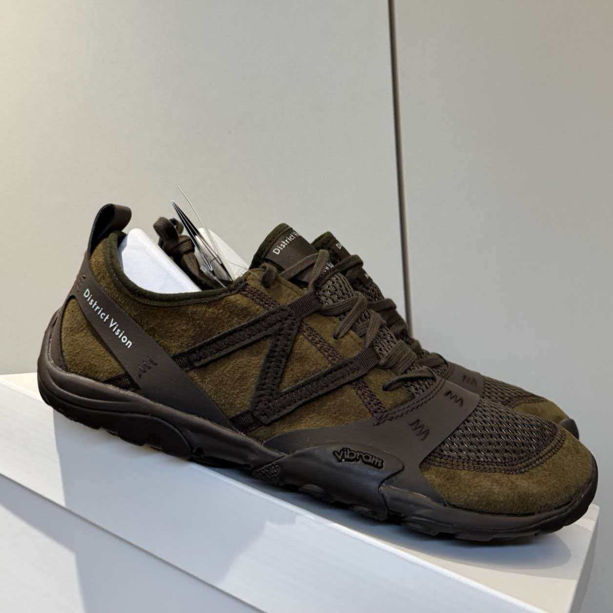 District Vision × New Balance Minimus MT10O (Desert Palm)
