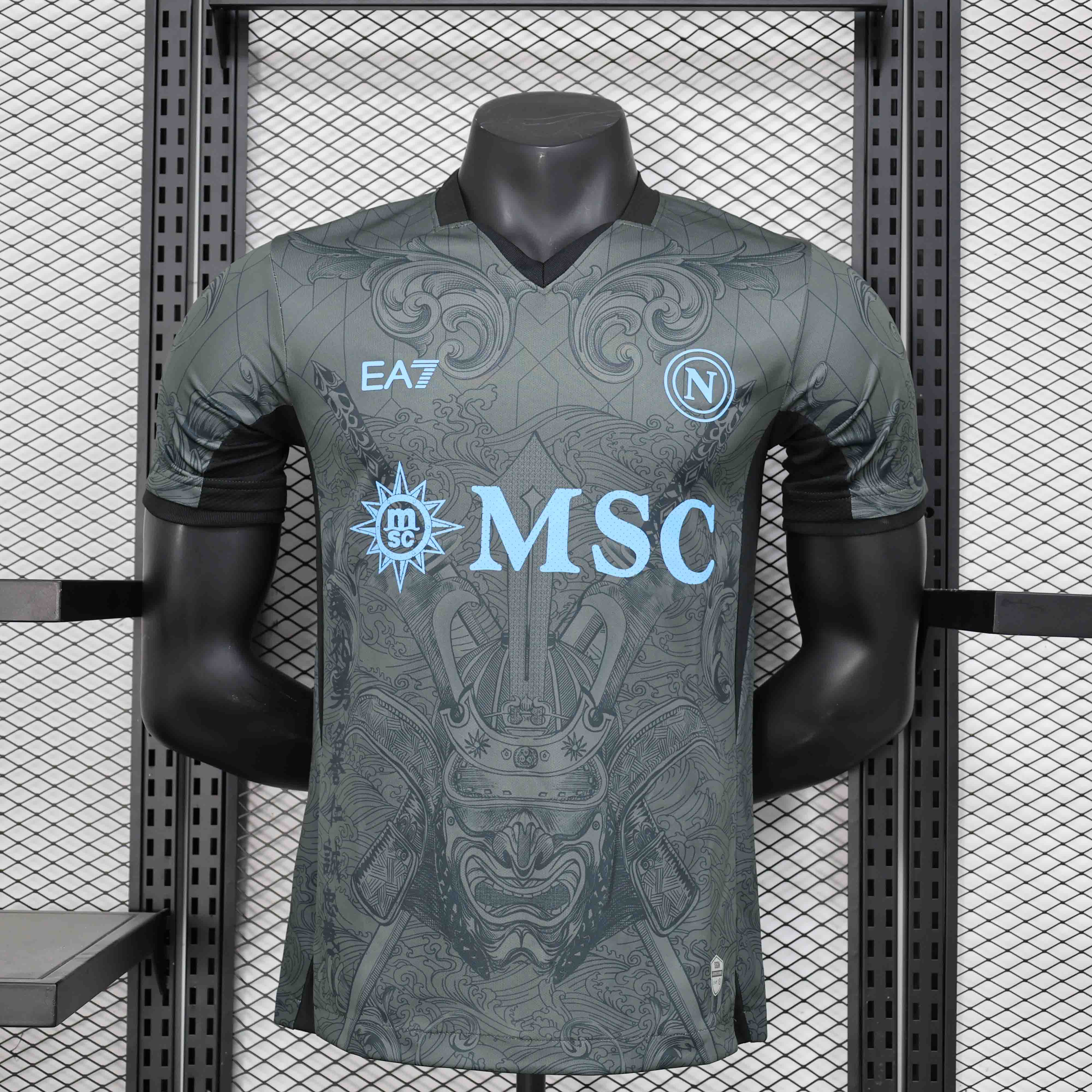 Napoli Authentic Soccer Jersey Third Away Shirt 2024/25