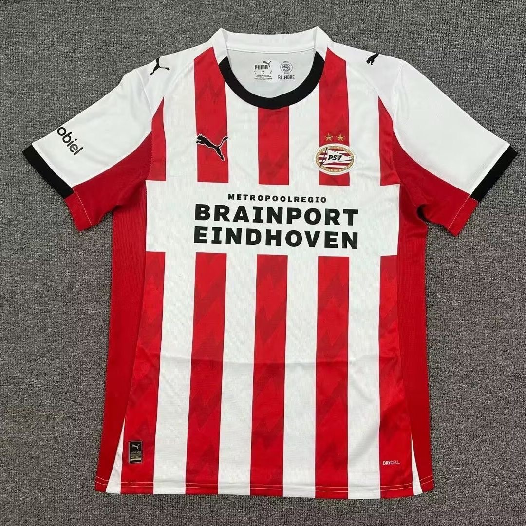 PSV Eindhoven Football Jersey Home Custom Shirt 2025/26