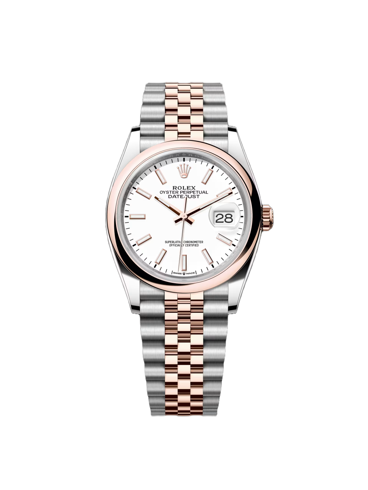 [2026 Mirror Grade]RLX  Datejust 36mm 126201 White Dial Jubilee Bracelet Watch