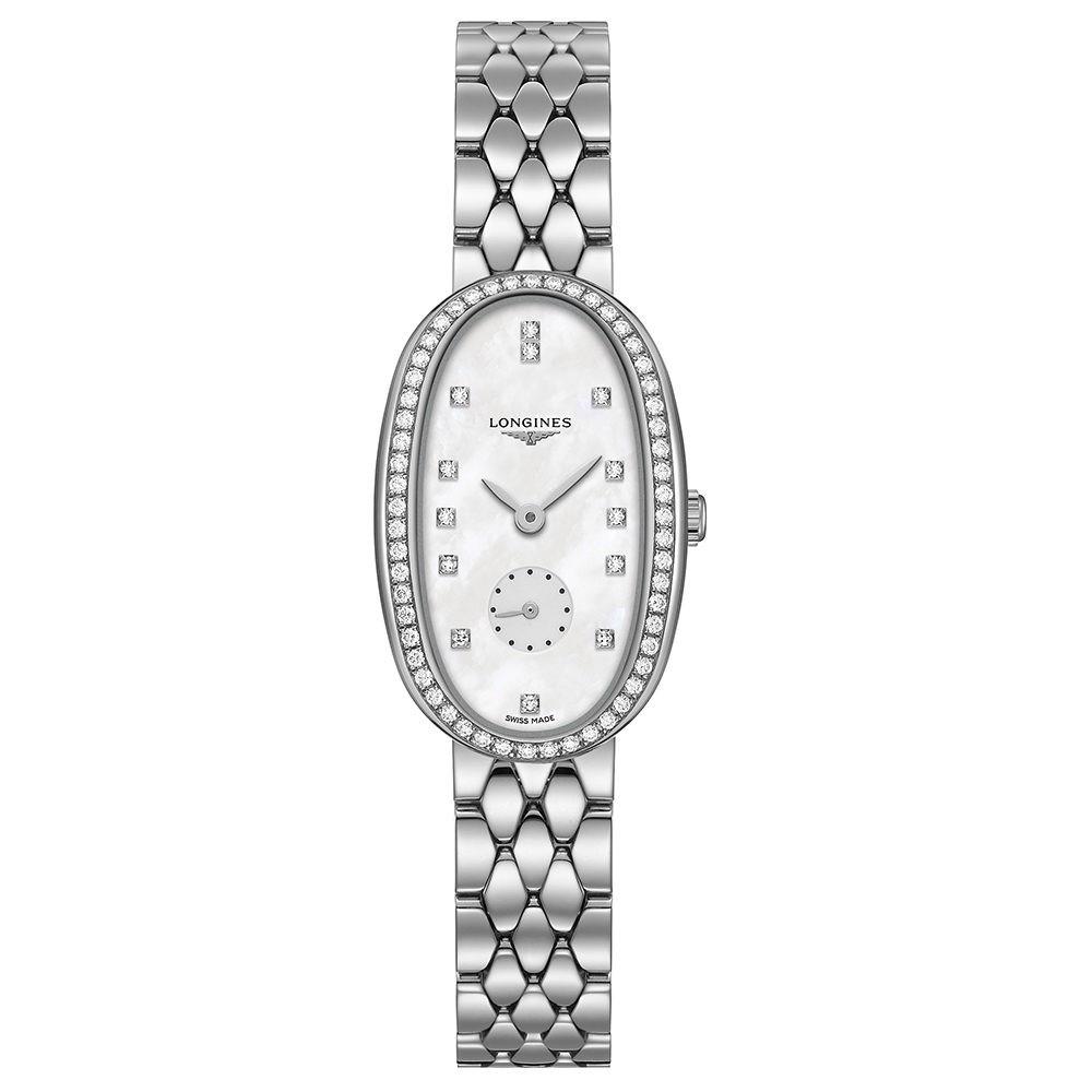 [2026 Mirror Grade]Longines Women's L23060876 Symphonette Diamond Stainless Steel Watch
