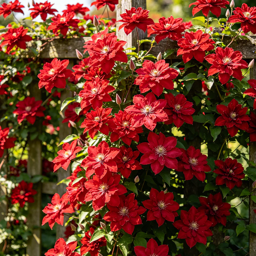 🌸Double Clematis Seeds—Queen of Vines