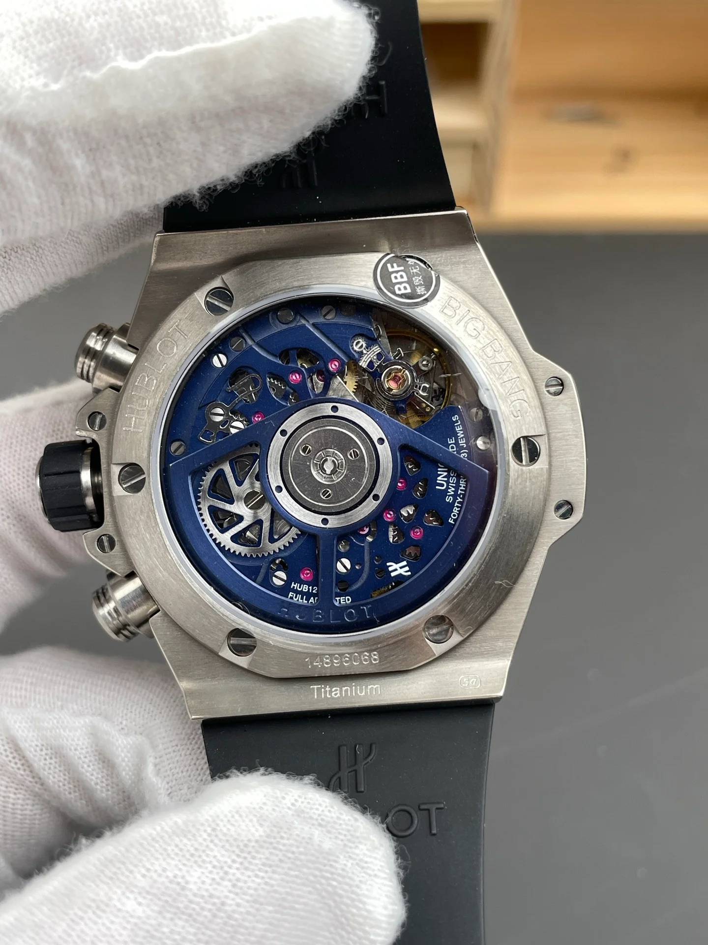 Big Bang Blue Ceramic Bezel Blue Dial