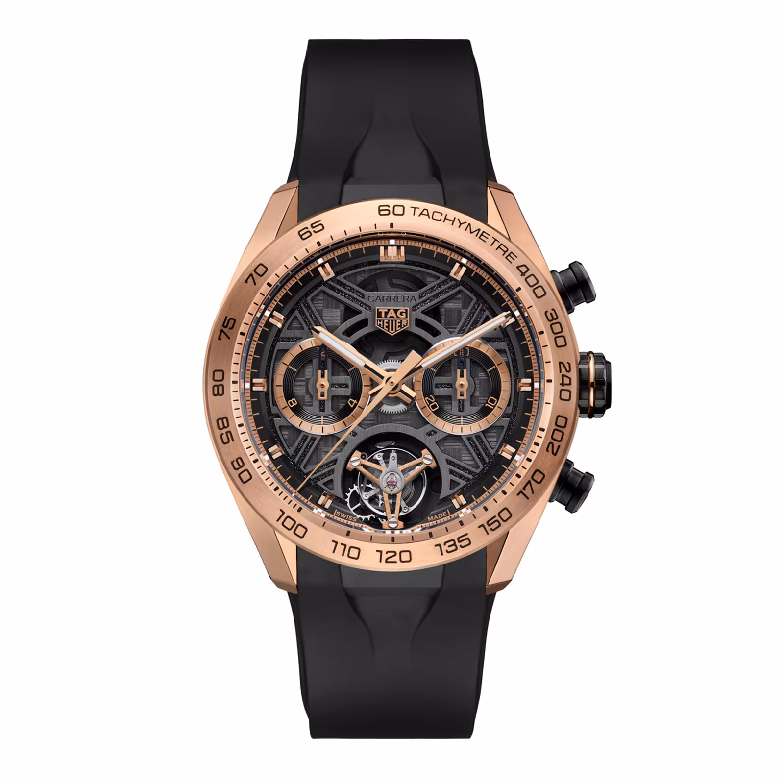 [2026 Mirror Grade]TAG Heuer Carerra Chronograph Tourbillon Extreme Sport 44mm Mens Watch Grey CBU5050.FT6273