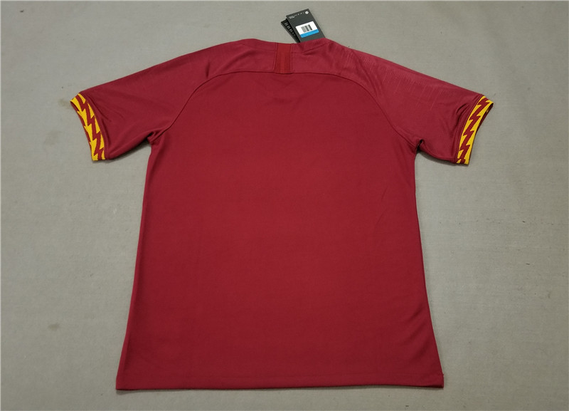 Roma Retro Soccer Jersey Home Custom Shirt 2019/20