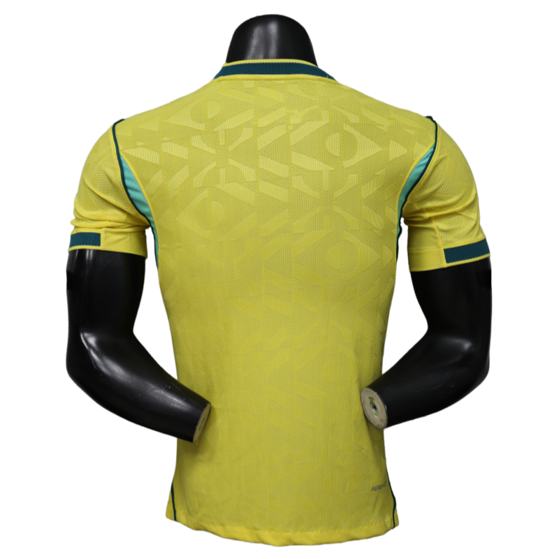 World Cup 2026 Brazil Home Shirt Short Sleeve Kit Soccer Jersey - Player Version