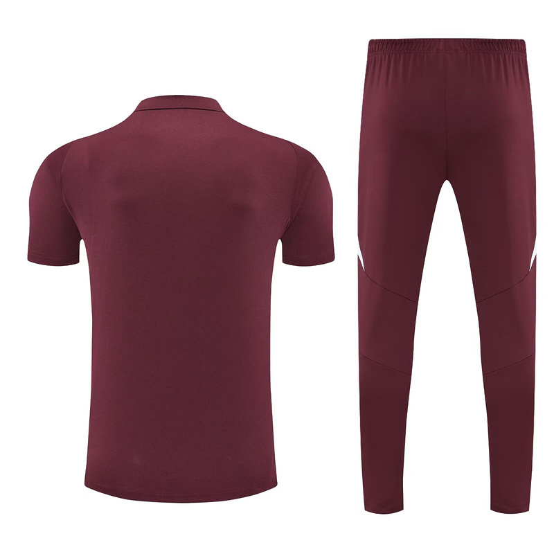 Bayern Munich Training Kit (Polo+Pants) Red 2025/26