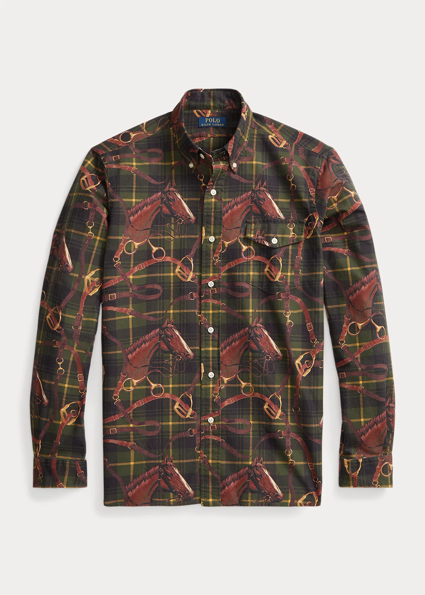 Classic Fit Equestrian Oxford Shirt