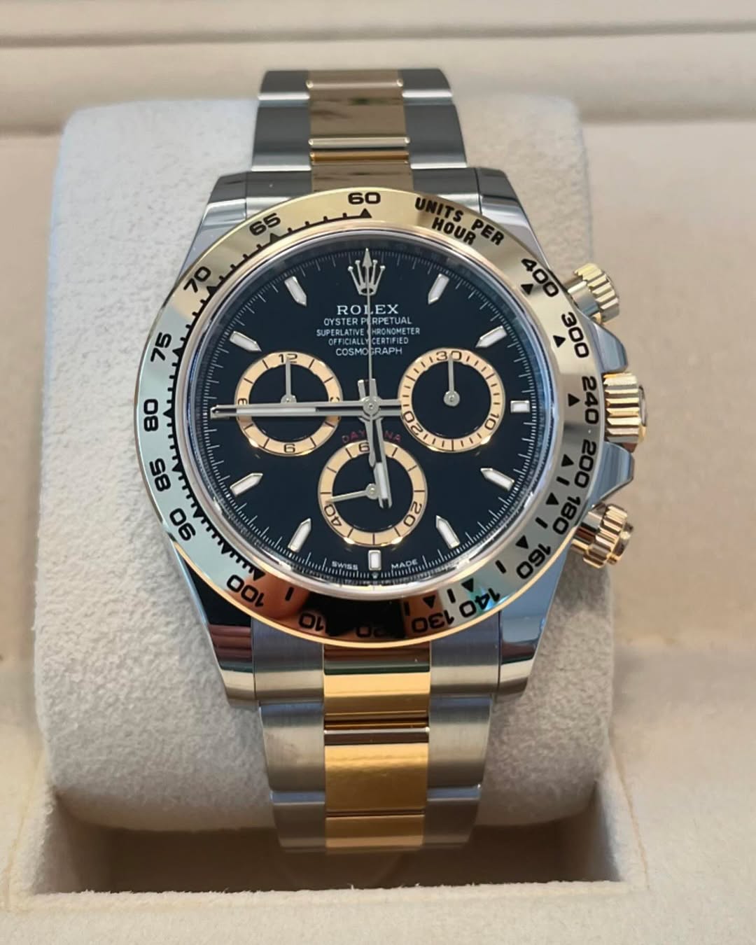 [2026 Mirror Grade]Rolex Daytona 40mm 126503 Tw0-Tone Black Dial  m126503-0003