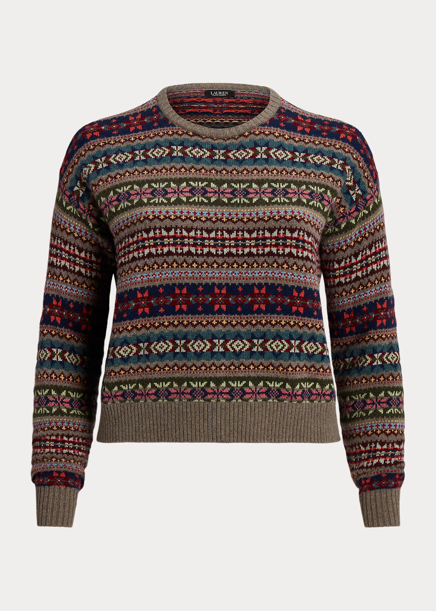 Fair Isle Wool-Blend Sweater