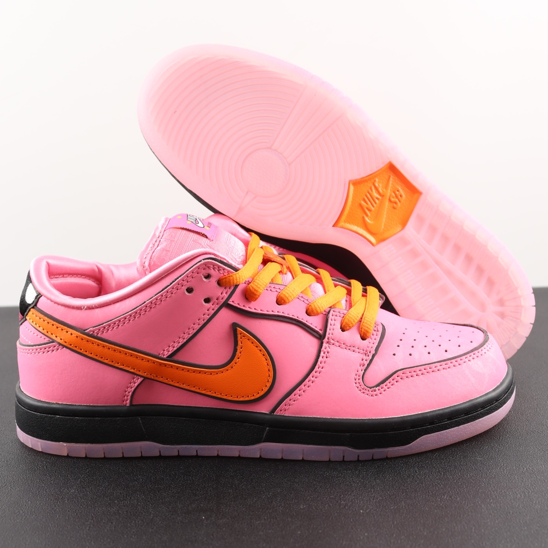 SB DUNK LOW THE POWERPUFF GIRLS BLOSSOM FD2631-600