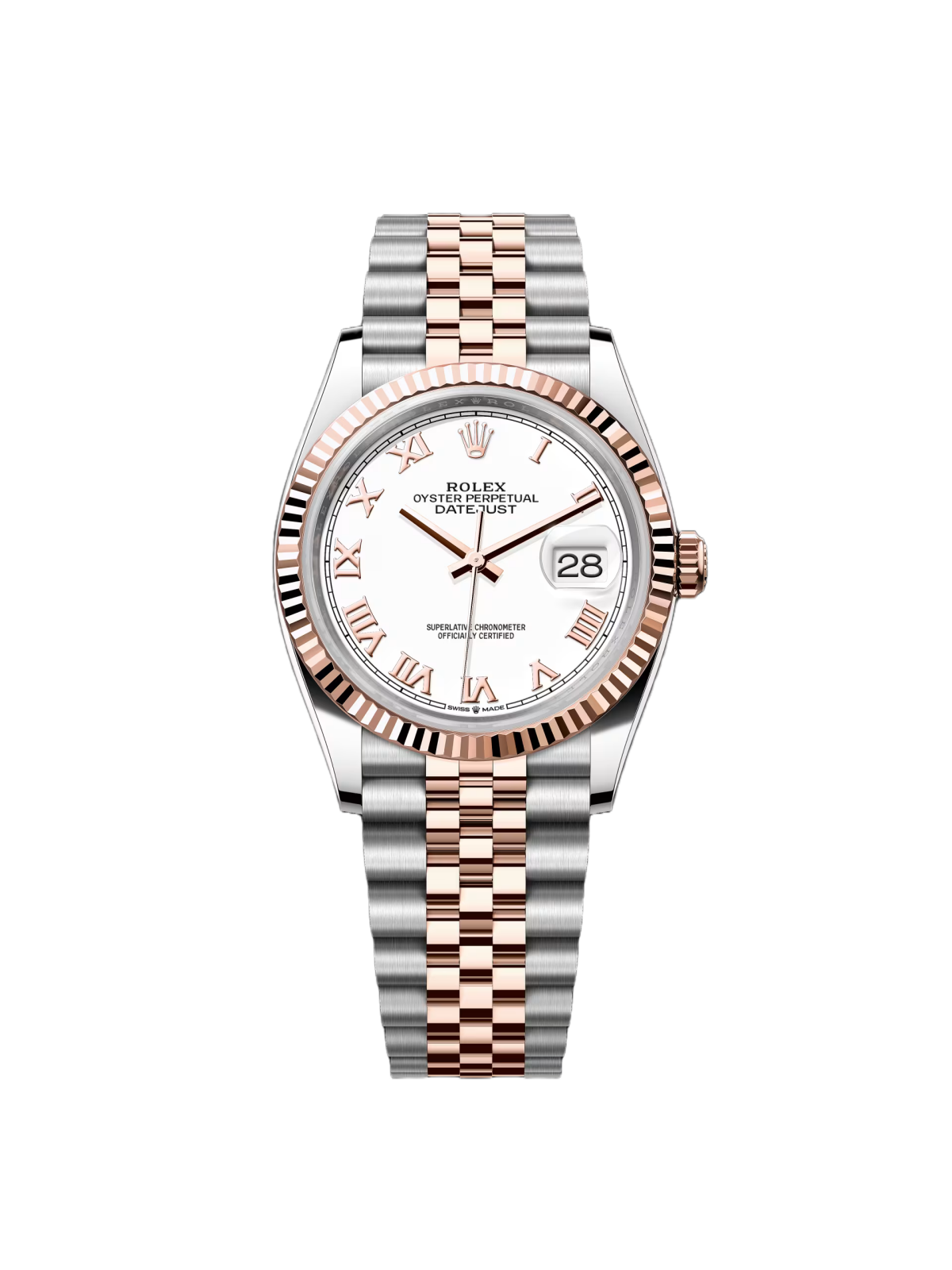 [2026 Mirror Grade]RLX  Datejust 36mm 126231 White Dial Oyster Bracelet