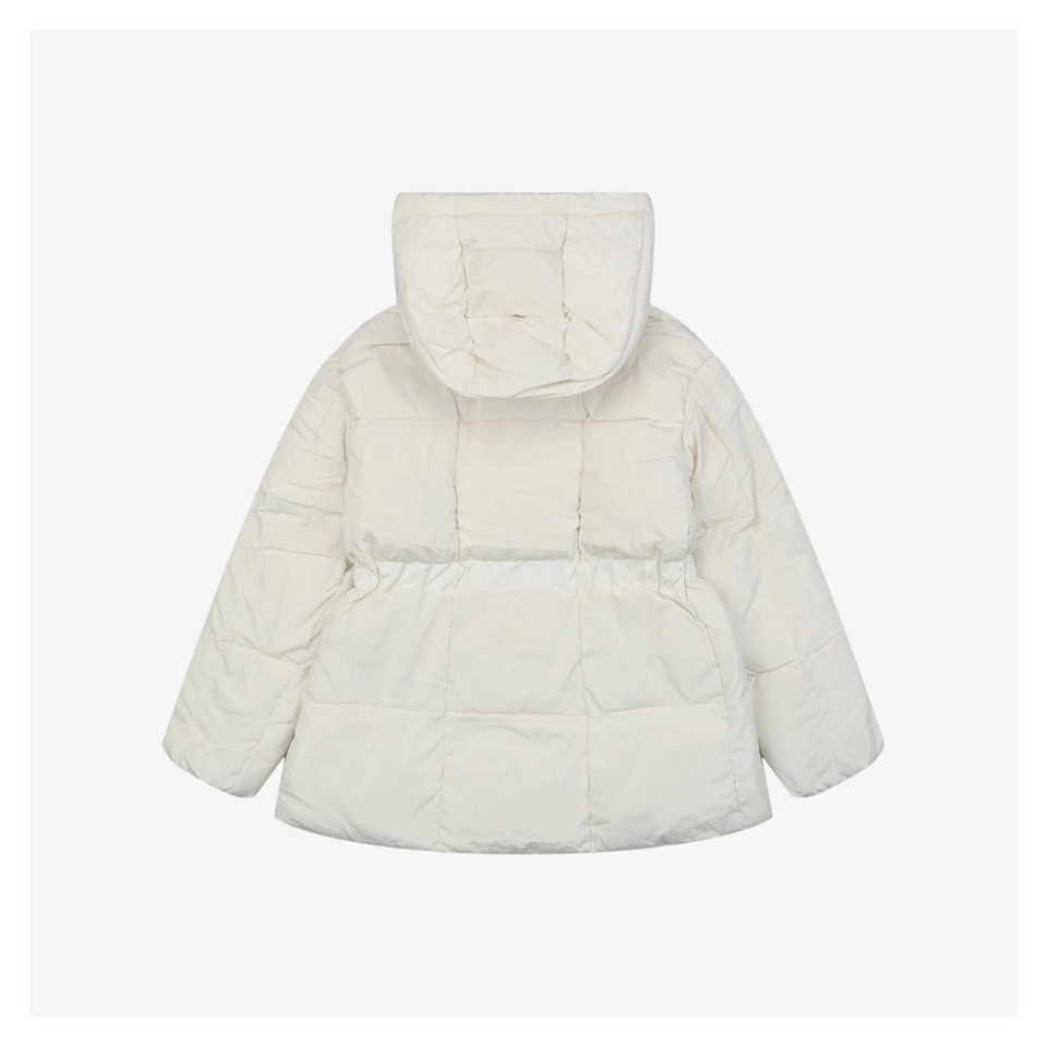 Mxxcler Agneux Square-Quilted Hooded Down Jacket # MS-776