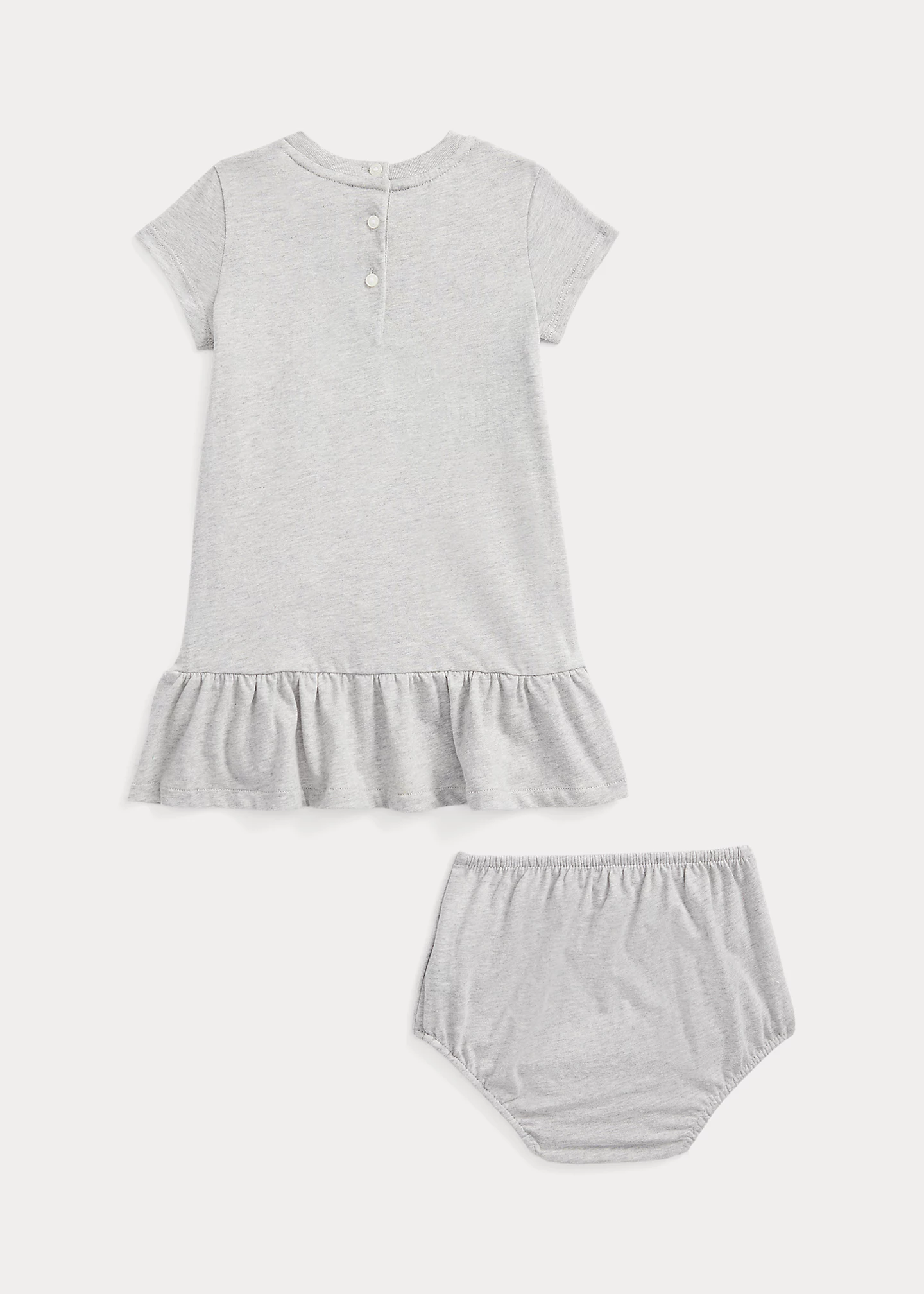 Polo Bear Jersey Tee Dress & Bloomer