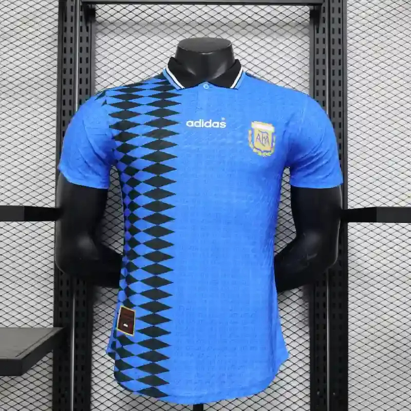 Argentina Retro Authentic Jersey Away Football Jersey World Cup 1994