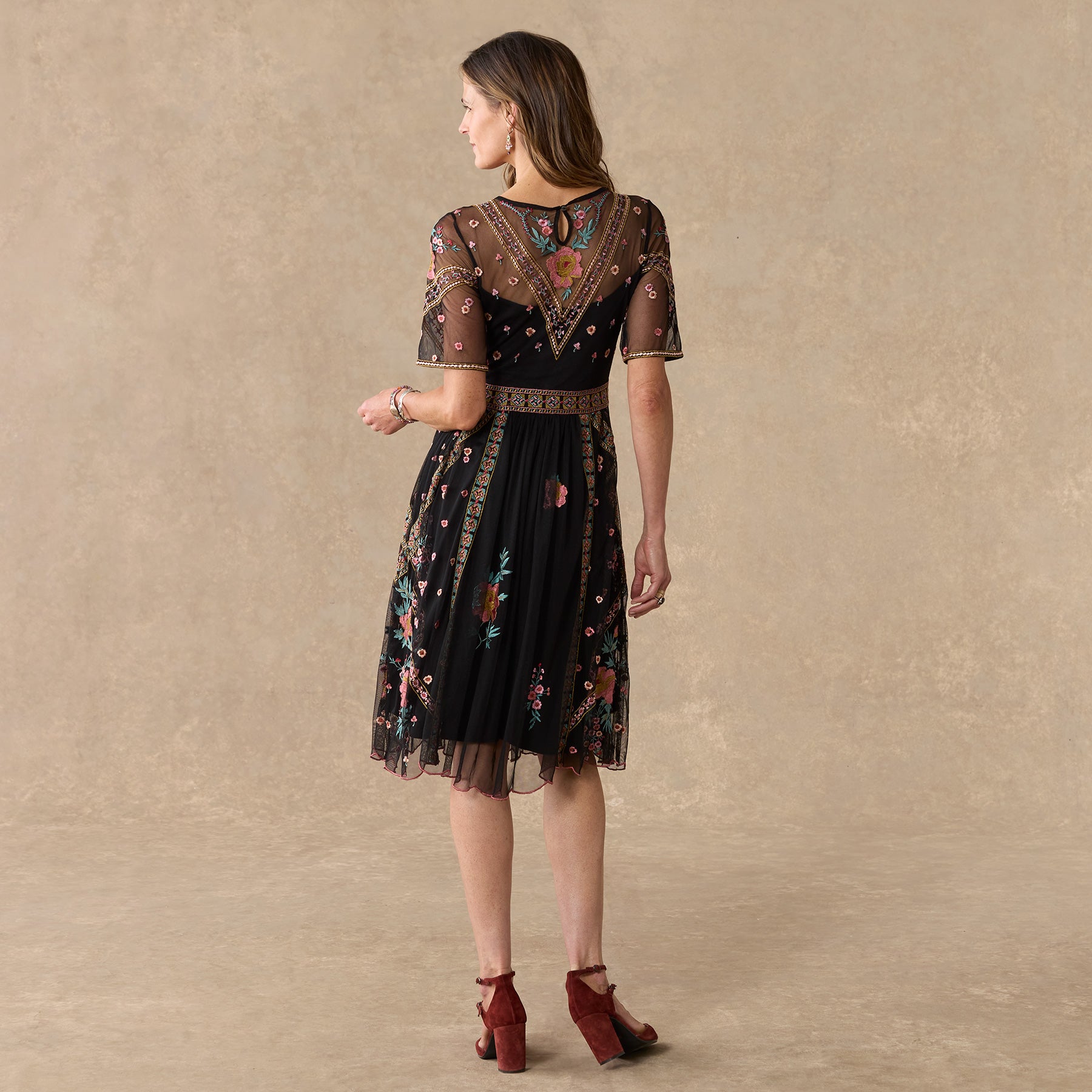 Roxanna Mesh Dress