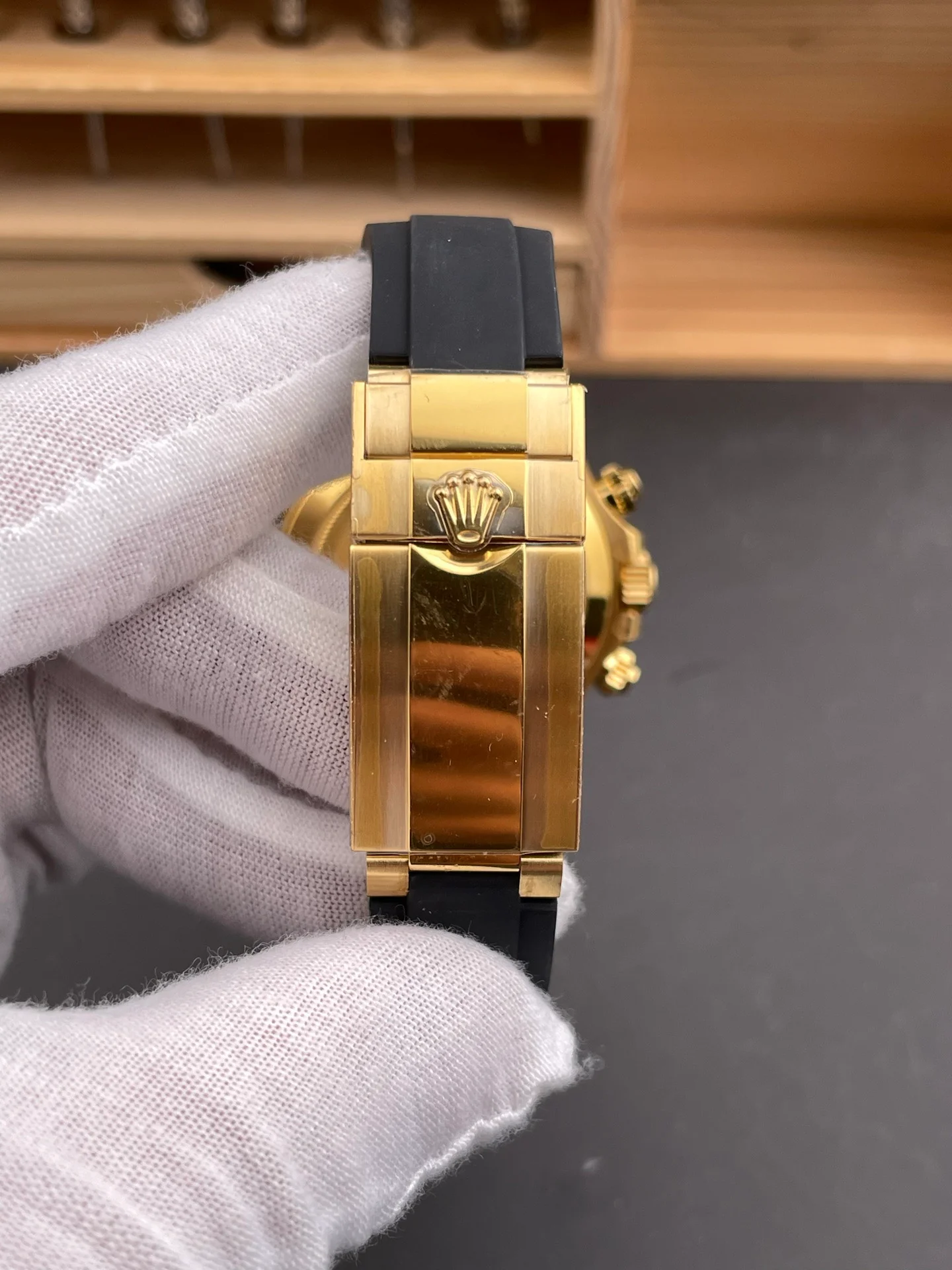 Gold Rubber Daytona M126518LN-0012