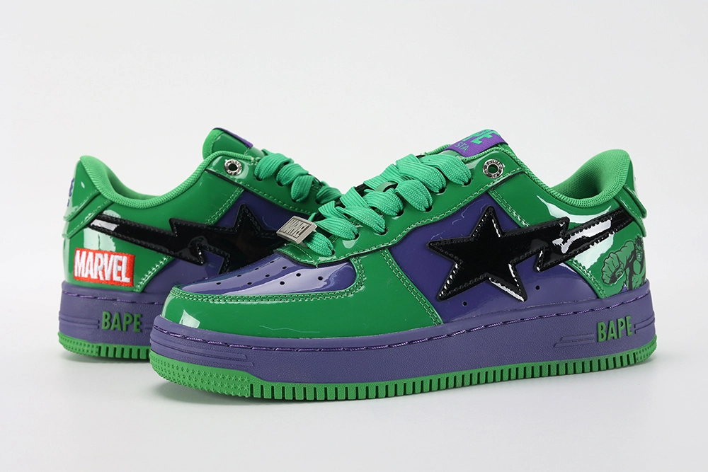 Marvel X Bapesta 'Hulk' Replica