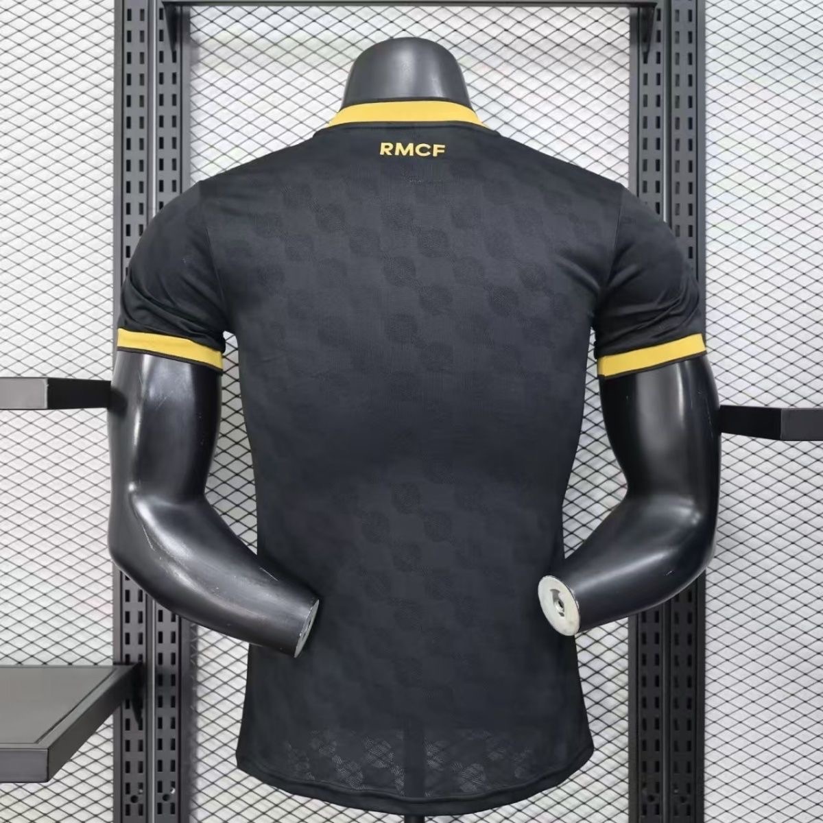 Real Madrid Authentic Football Jersey Black Gold Special Edition Shirt 2025/26