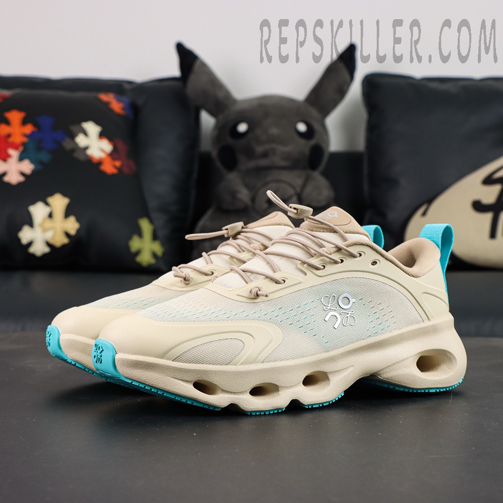 L X ON Cloudsolo 'Sand Turquoise'