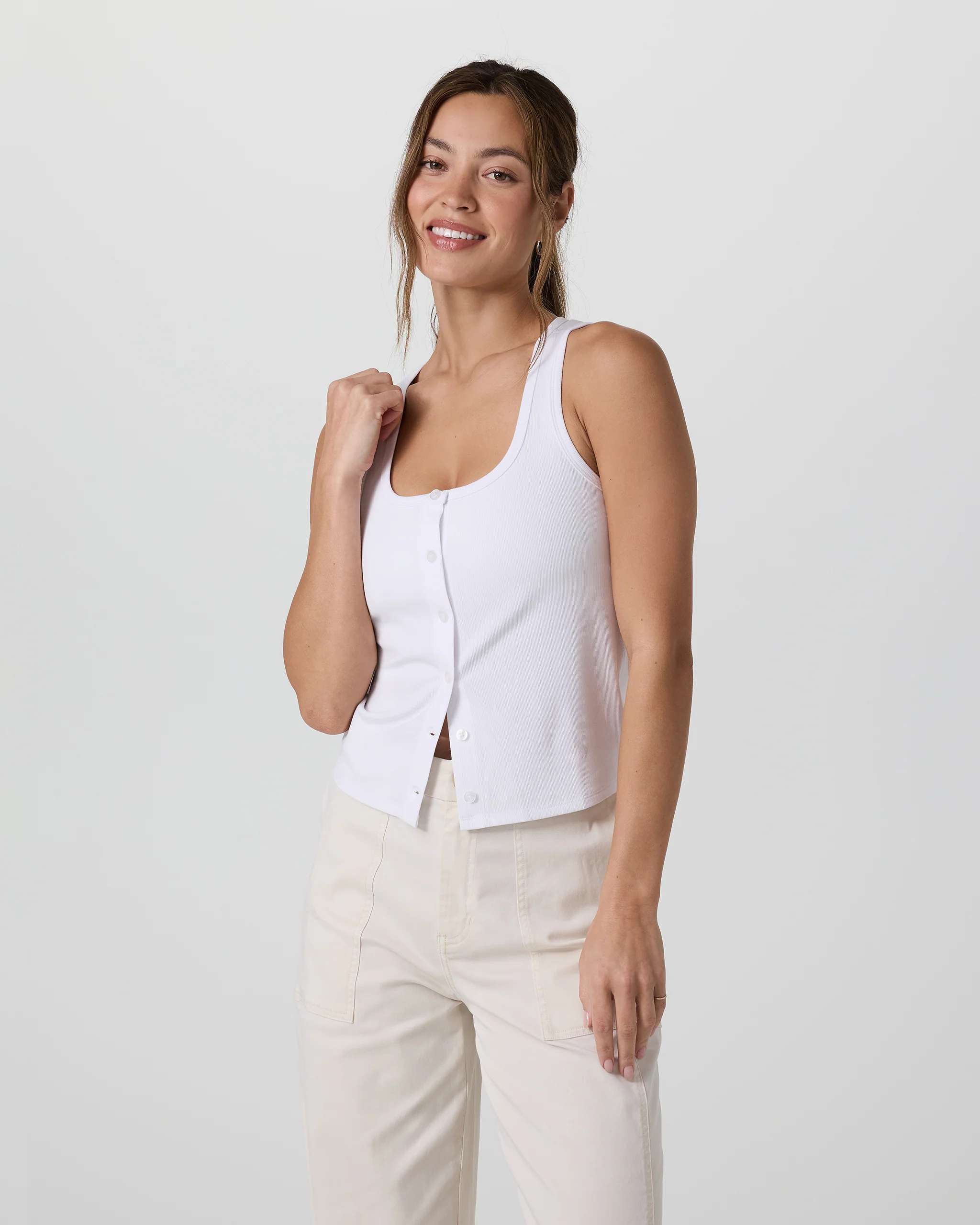 Pose Cardigan Tank