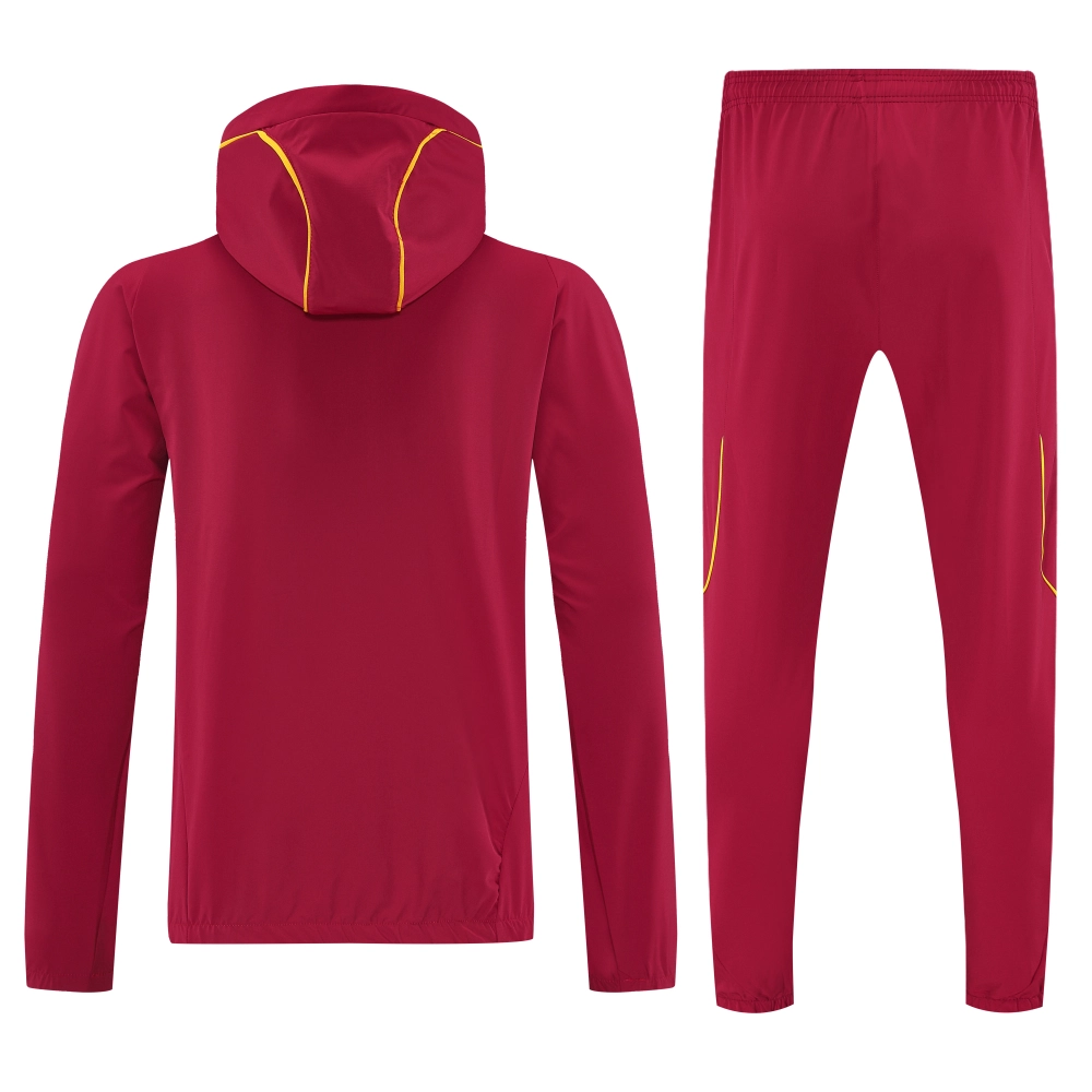 Arsenal UPB Hoodie Training Kit (jacket+Pants) Red 2025-26