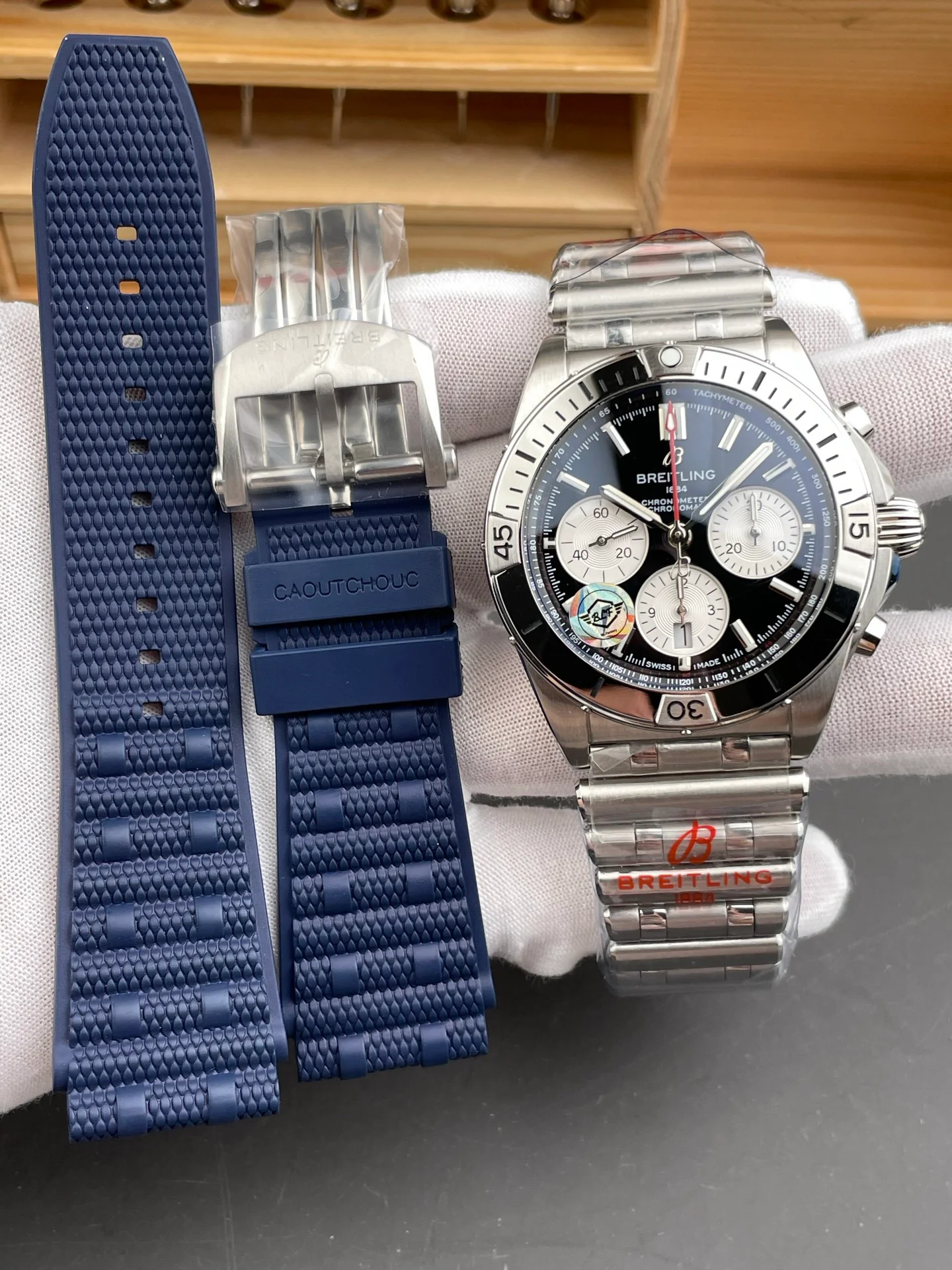 Chronomat B01 Black Dial