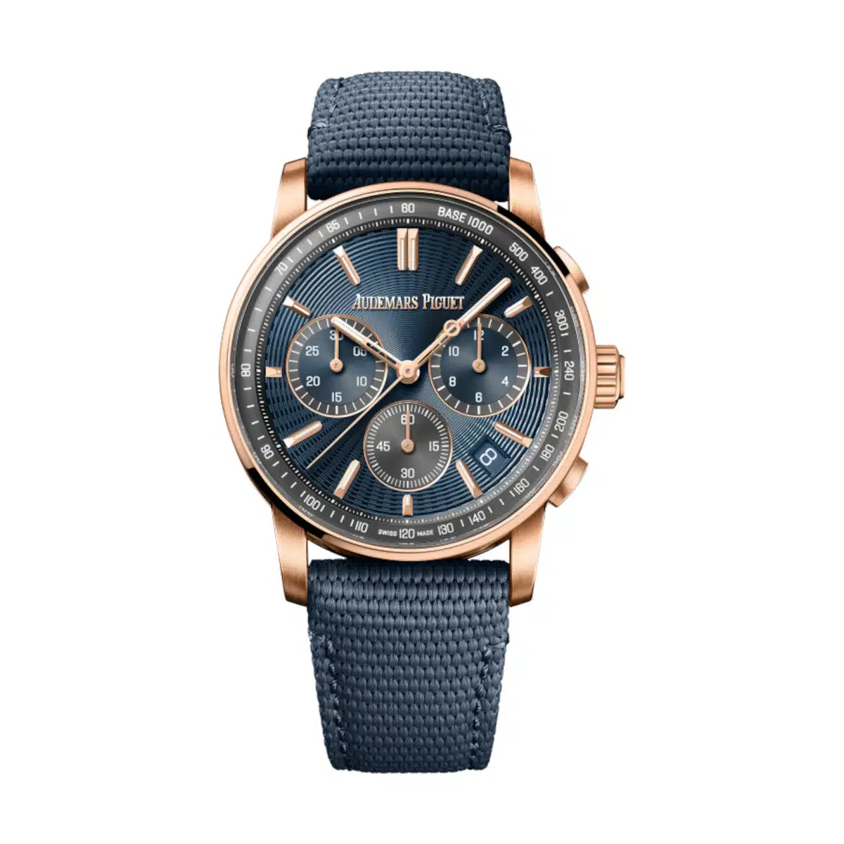 [2026 Mirror Grade]Audemars Piguet Code 11.59 Blue Dial Blue Rubber Strap 41mm 26393OR.OO.A348KB.01