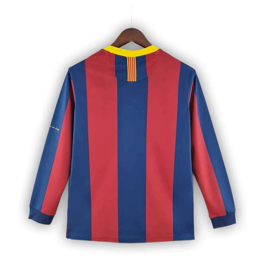 Barcelona 2010/11 Home Long Sleeve