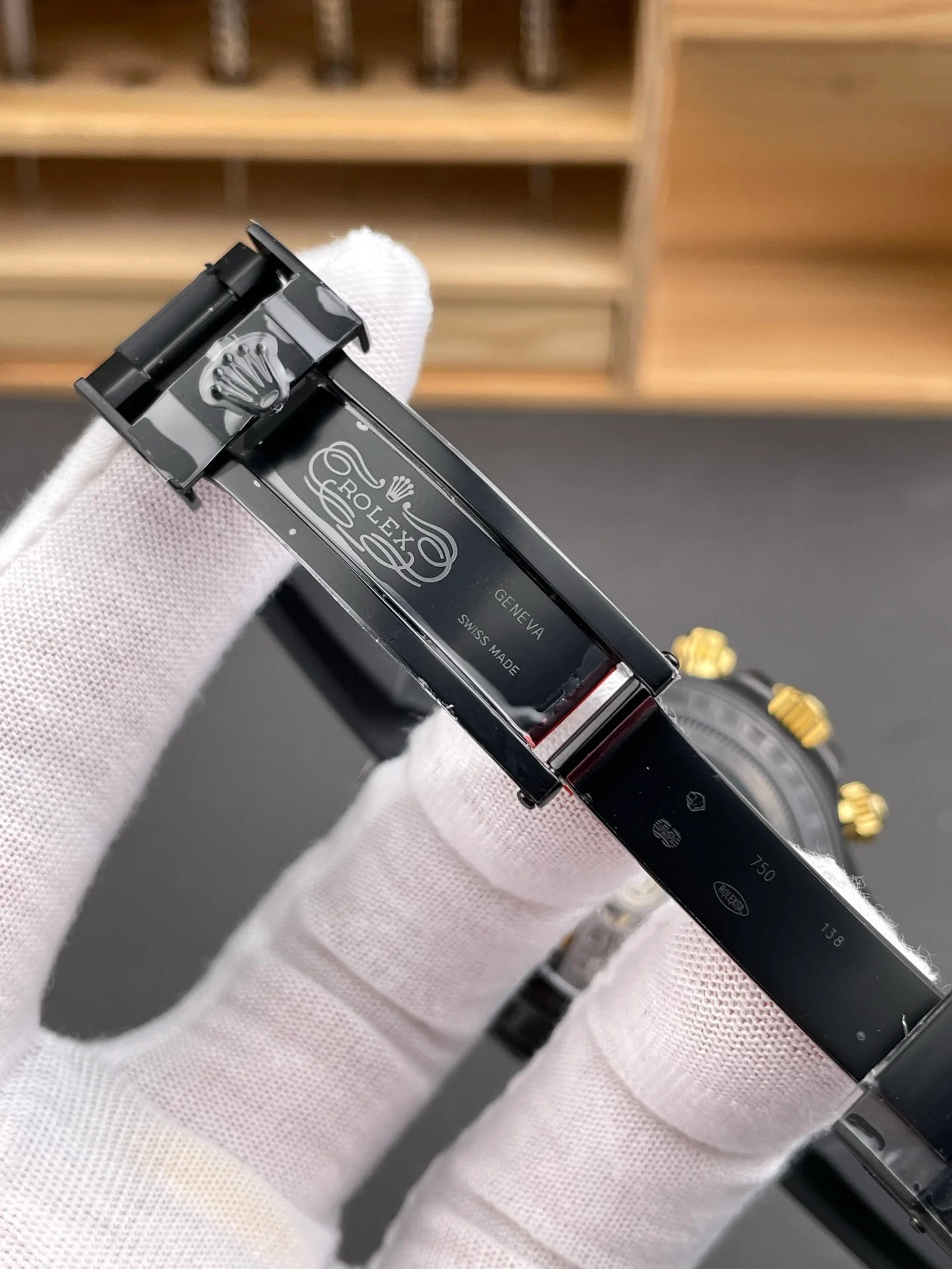 Skeleton Daytona Black Steel