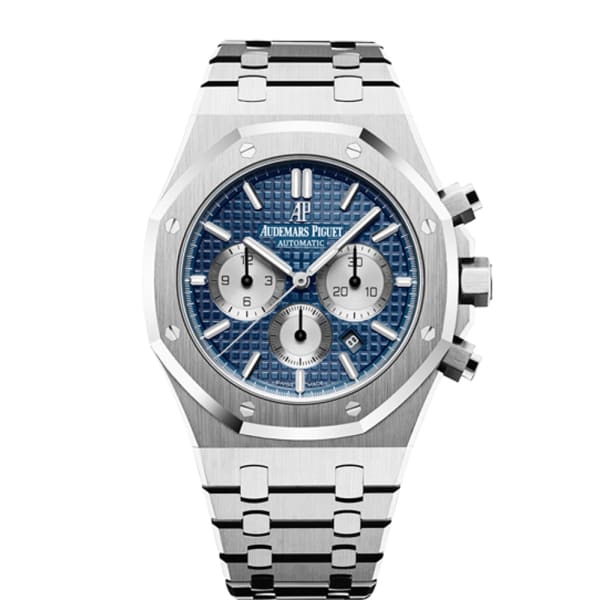 [2026 Mirror Grade]Audemars Piguet Royal Oak Selfwinding Chronograph Blue Dial 41mm Stainless Steel Watch