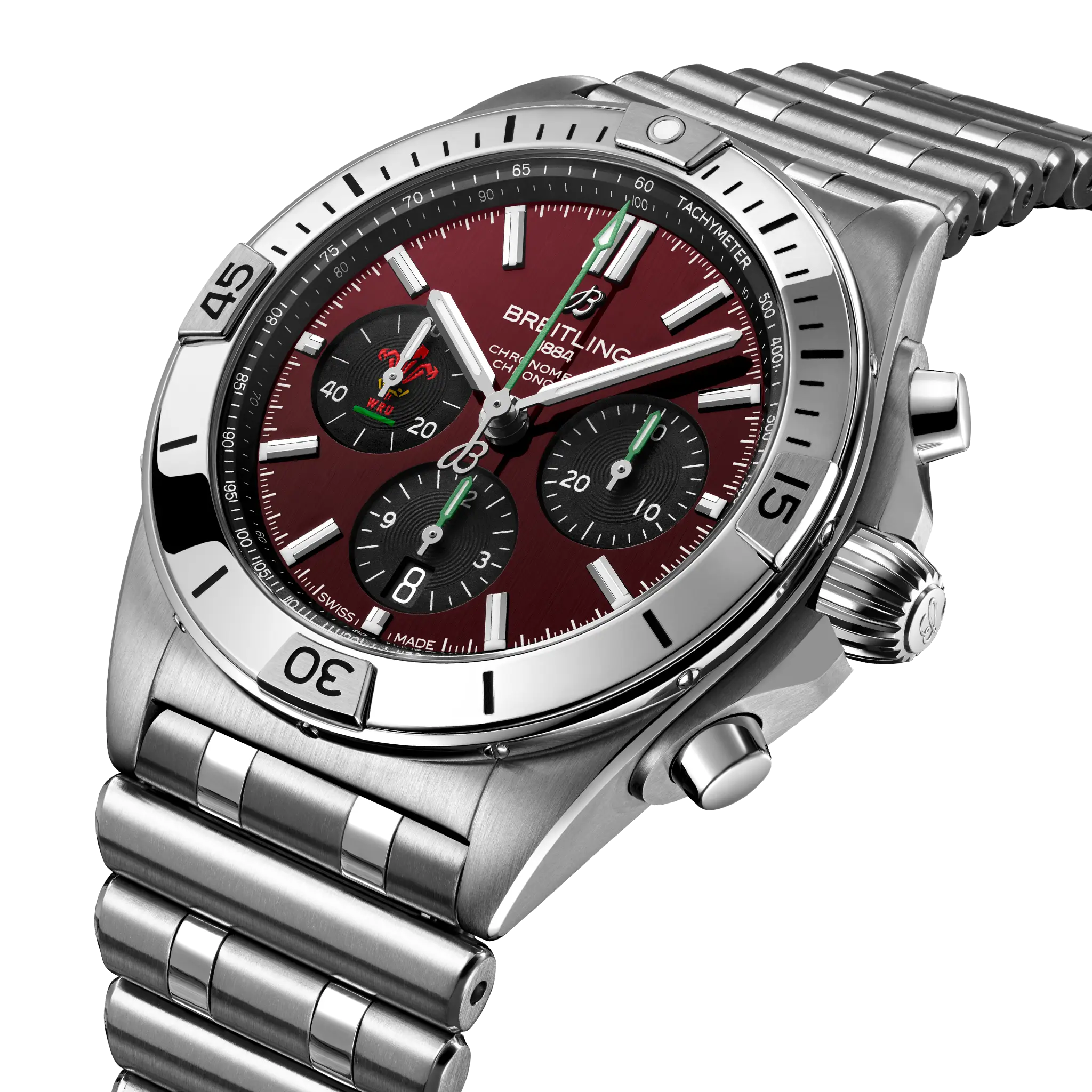 [2026 Mirror Grade]Breitling Chronomat B01 42 Six Nations Wales AB0134A61K1A1